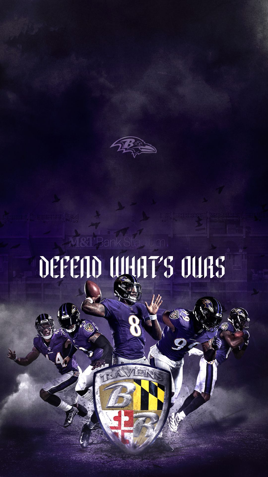 Ravens Wallpaper Free HD Wallpaper