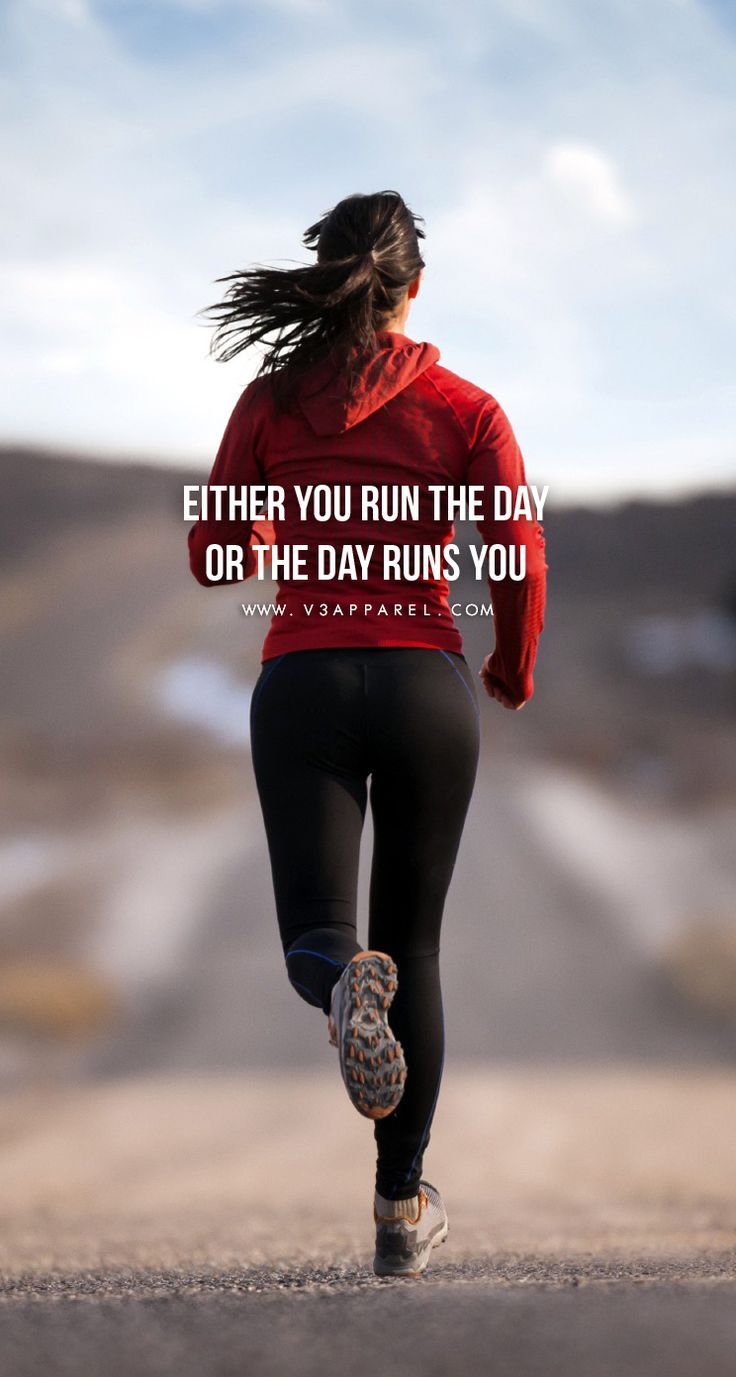 running motivation wallpaper