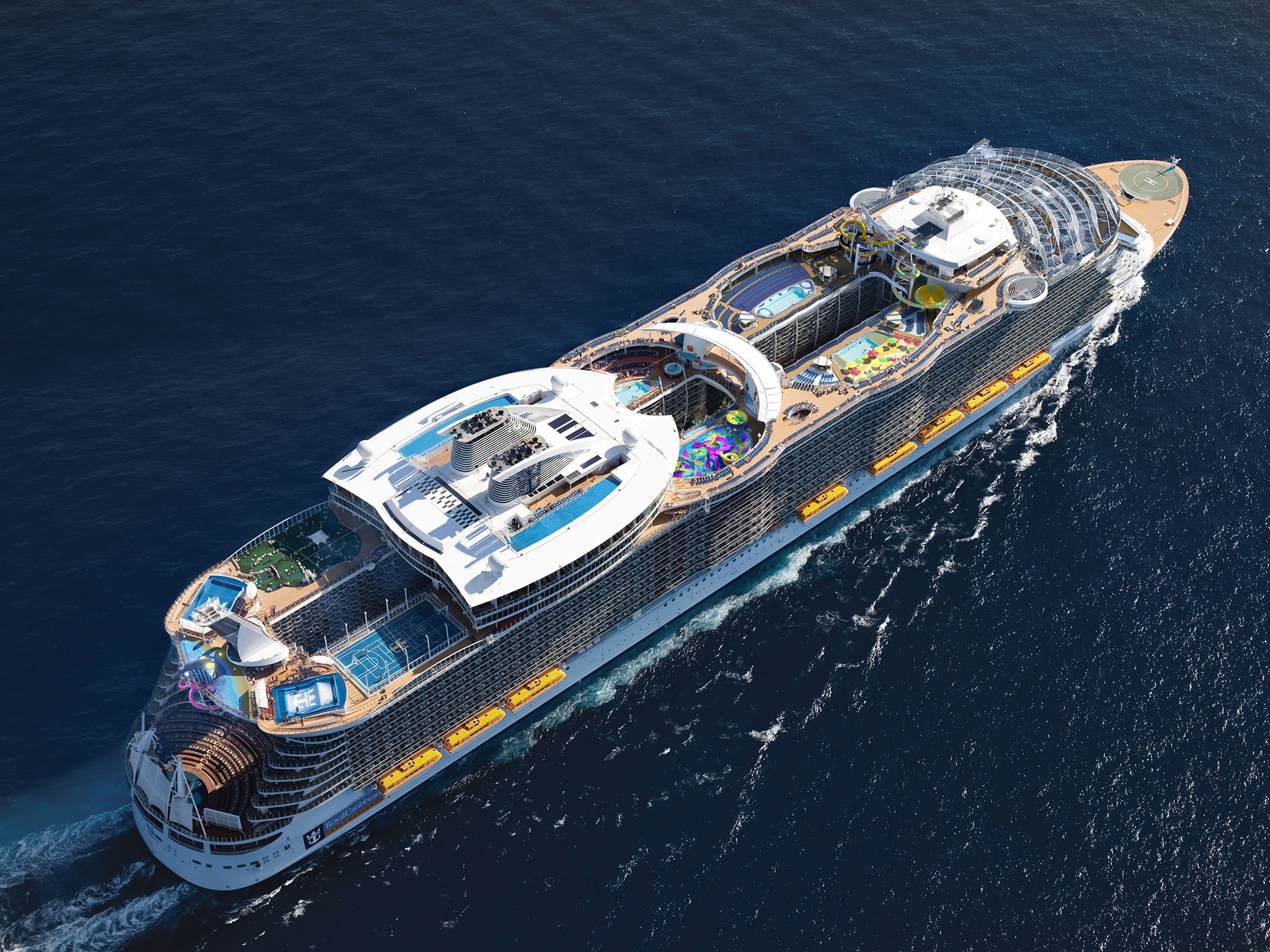Royal Caribbean Now Has World's Largest Cruise Ship. Condé Nast Traveler