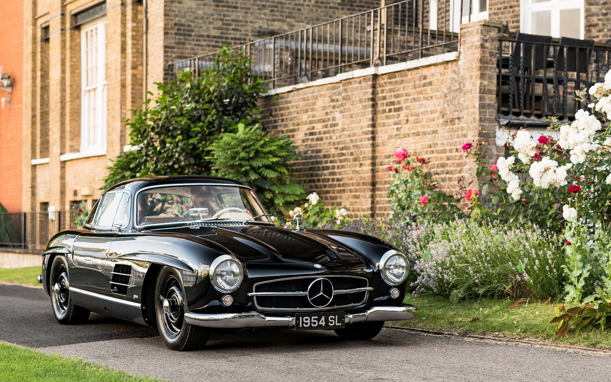 Black, Car, Mercedes Benz, Mercedes Benz 300 SL Wallpaper & Background Image
