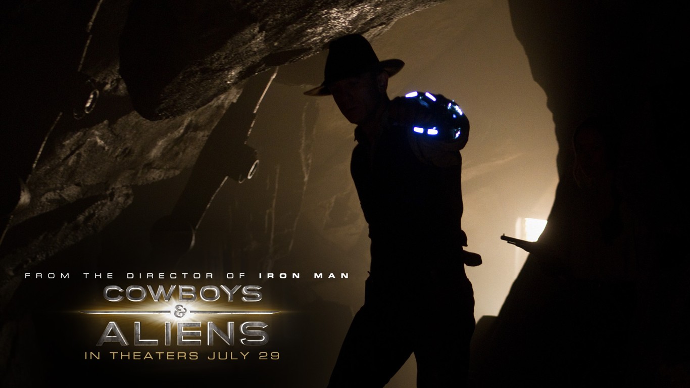 Movies, Cowboys & Aliens Movie Wallpaper 1366x768 Wallpaper 3