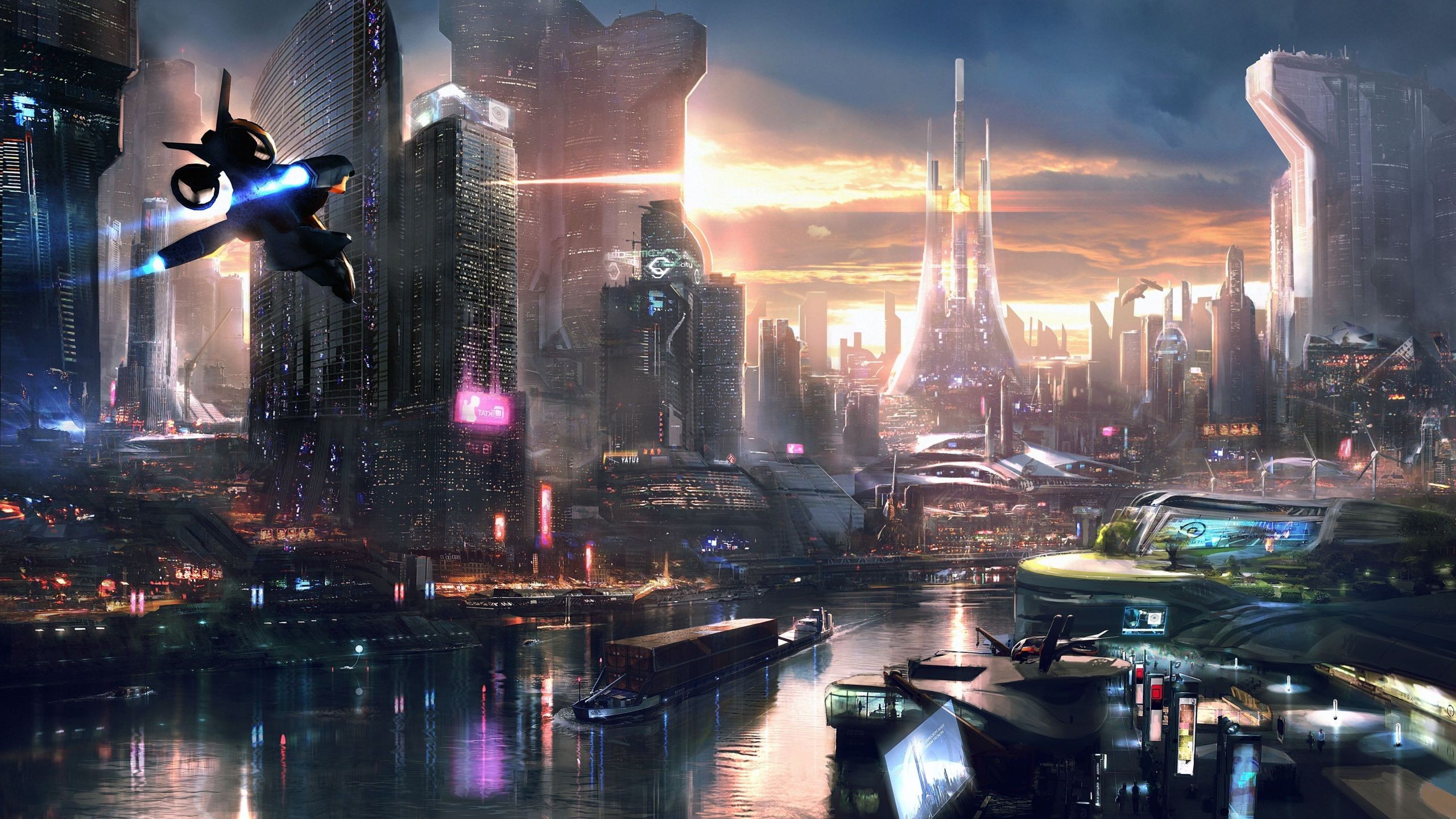 Remember Me, Video Games, City, Futuristic, Cityscape, Concept Art, Science Fiction Wallpaper HD / Desktop and Mobile Background