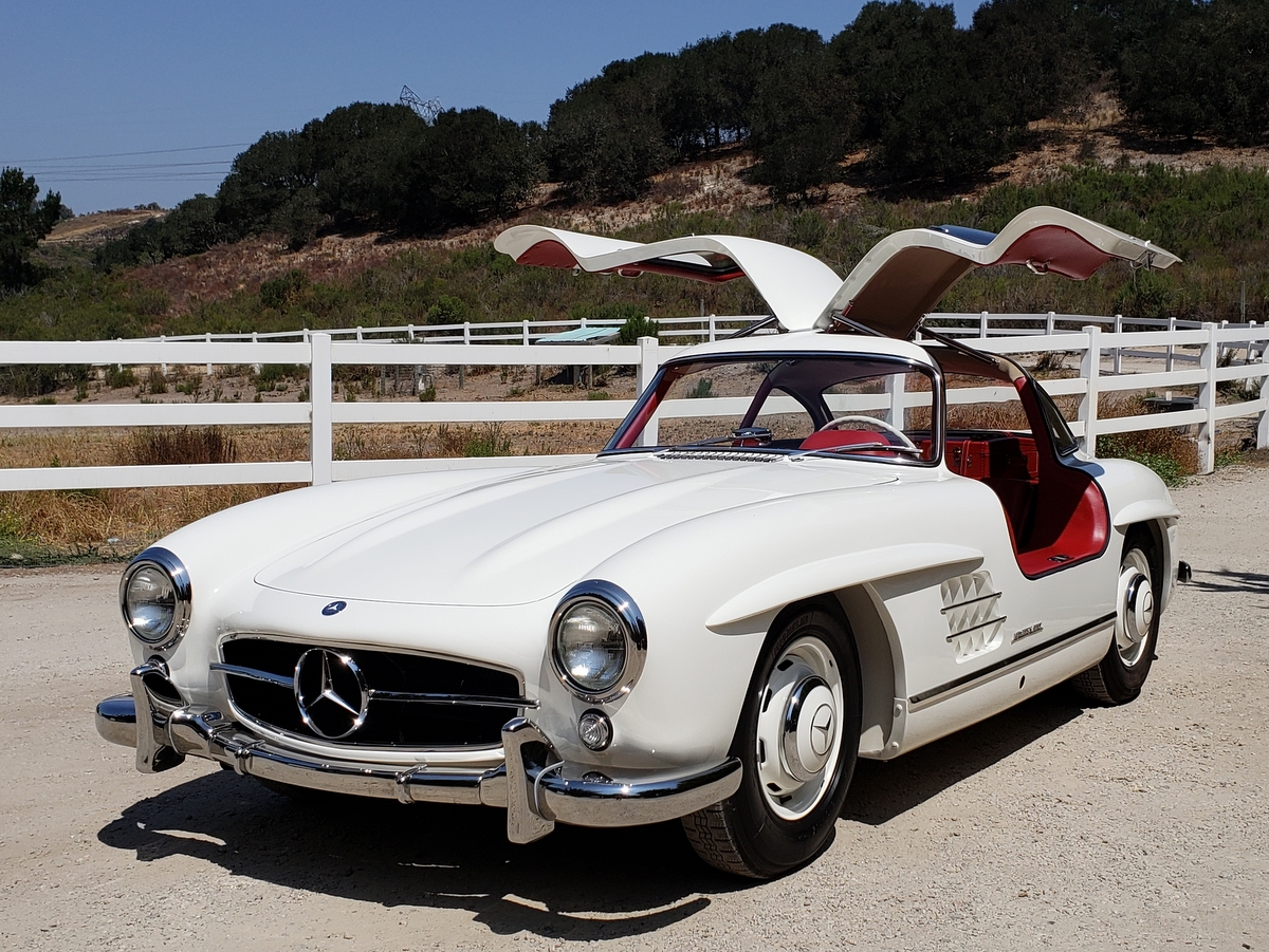 SOLD: 1955 Mercedes Benz 300SL Gullwing Grundfor Company Collectible Mercedes Benz Cars
