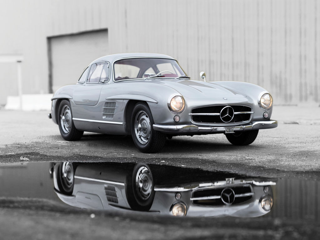 Rare Aluminum Bodied Mercedes Benz 300SL Gullwing To Cross The Block In Monterey
