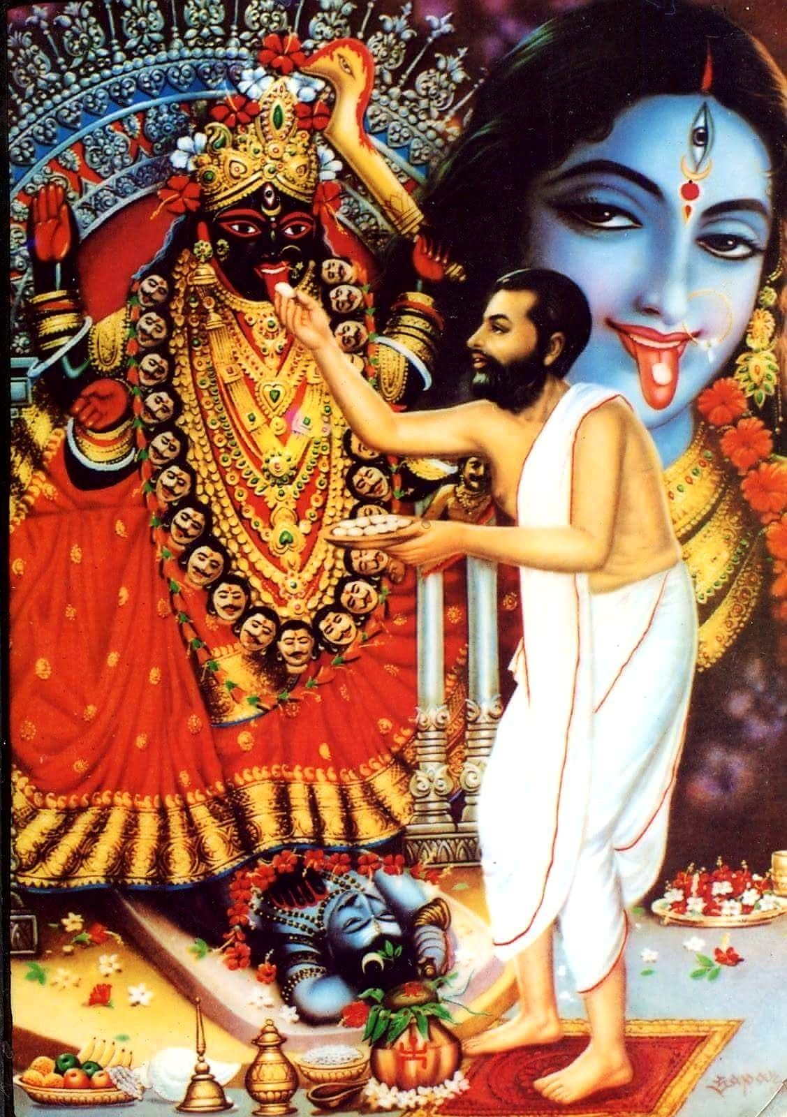 Ramakrishna and Sarada Devi ideas. kali goddess, mother kali, kali mata