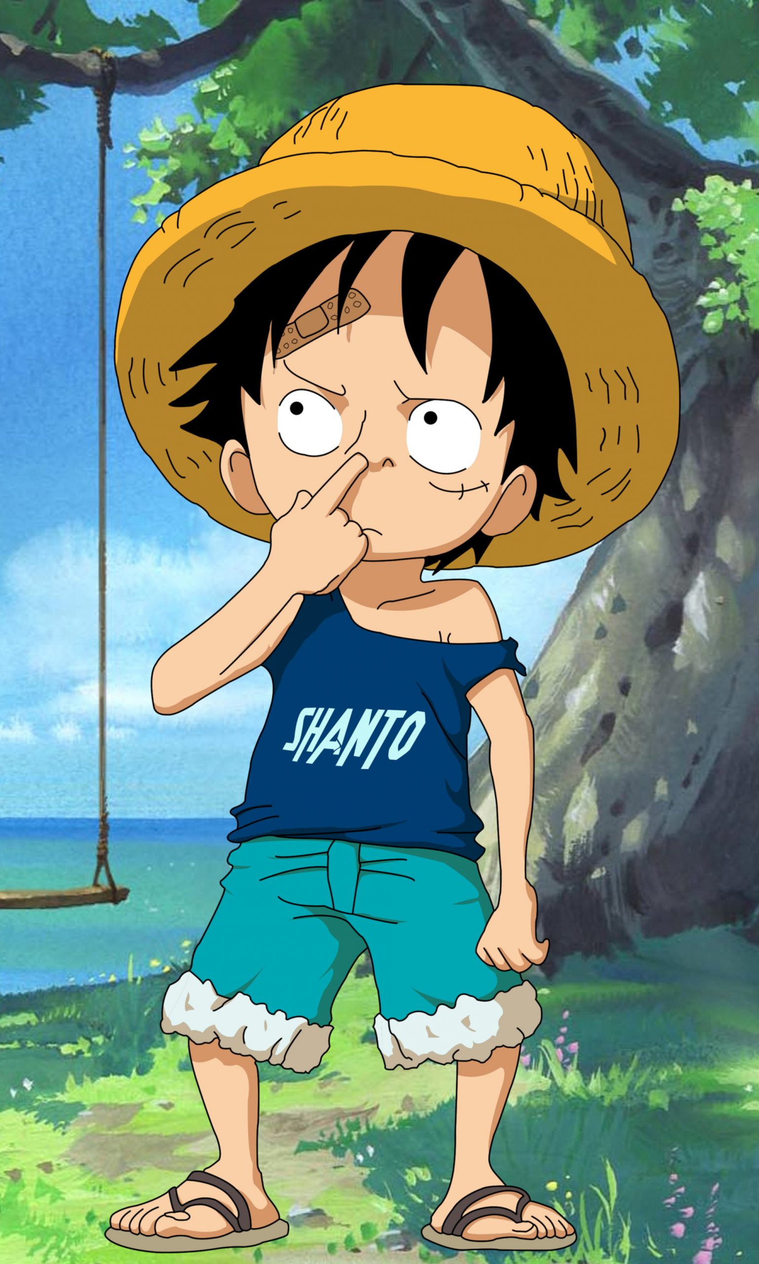 HD wallpaper KID LUFFY Monkey D. Luffy One Piece