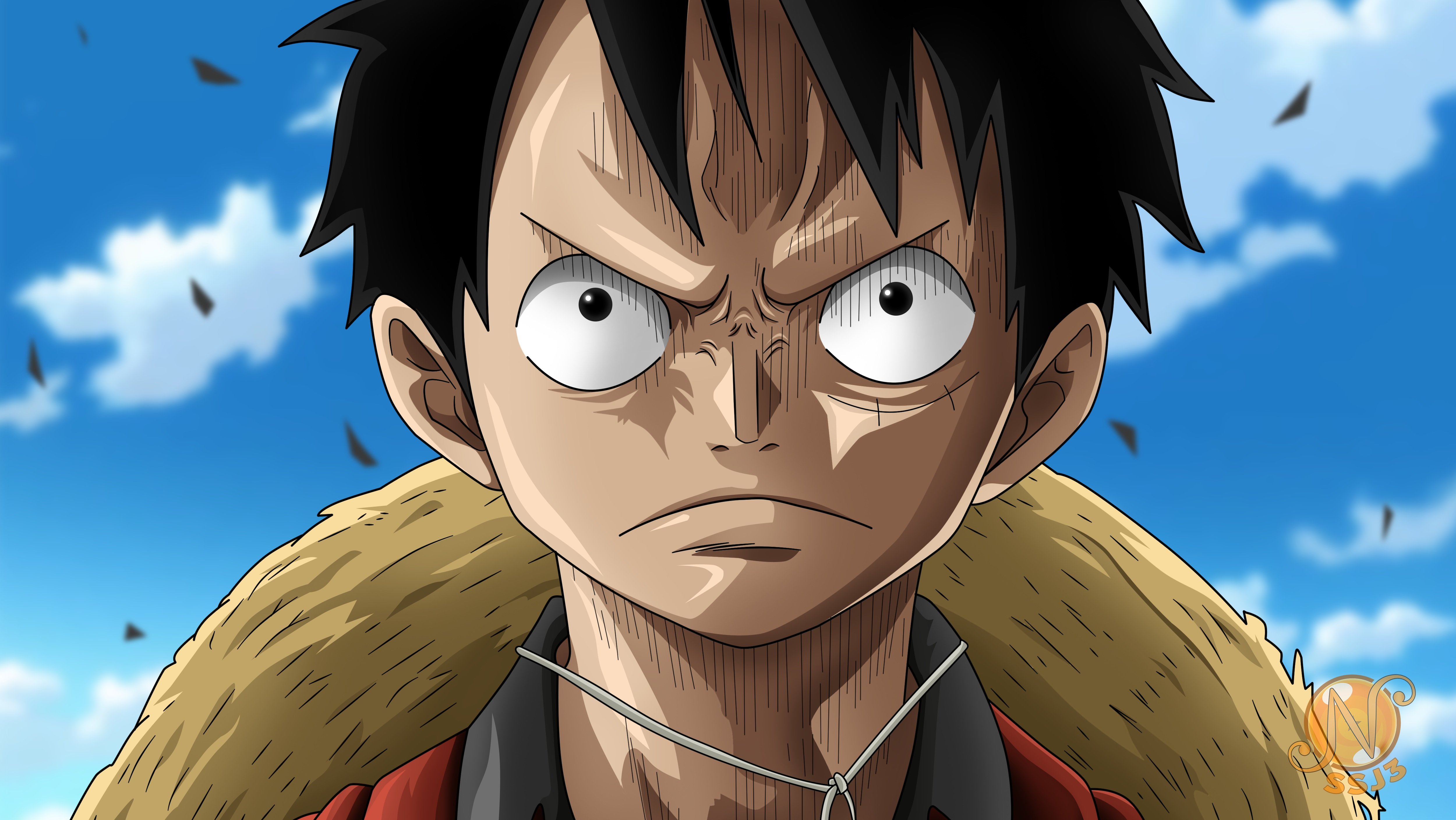 Luffy Face Wallpaper Free Luffy Face Background