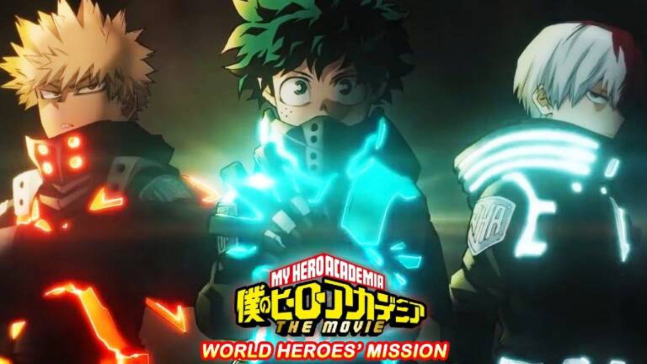 My Hero Academia World Heroes Mission: the three musketeers in these advertising wallpaper 〜 Anime Sweet