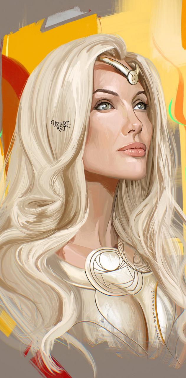 Eternals Thena wallpaper