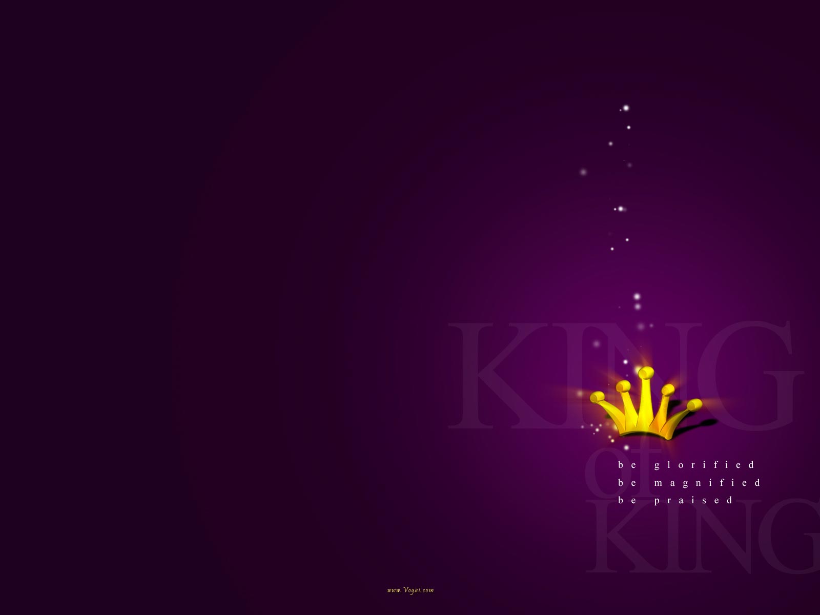 King Of Kings Violet Background Wallpaper The King Sunday Background
