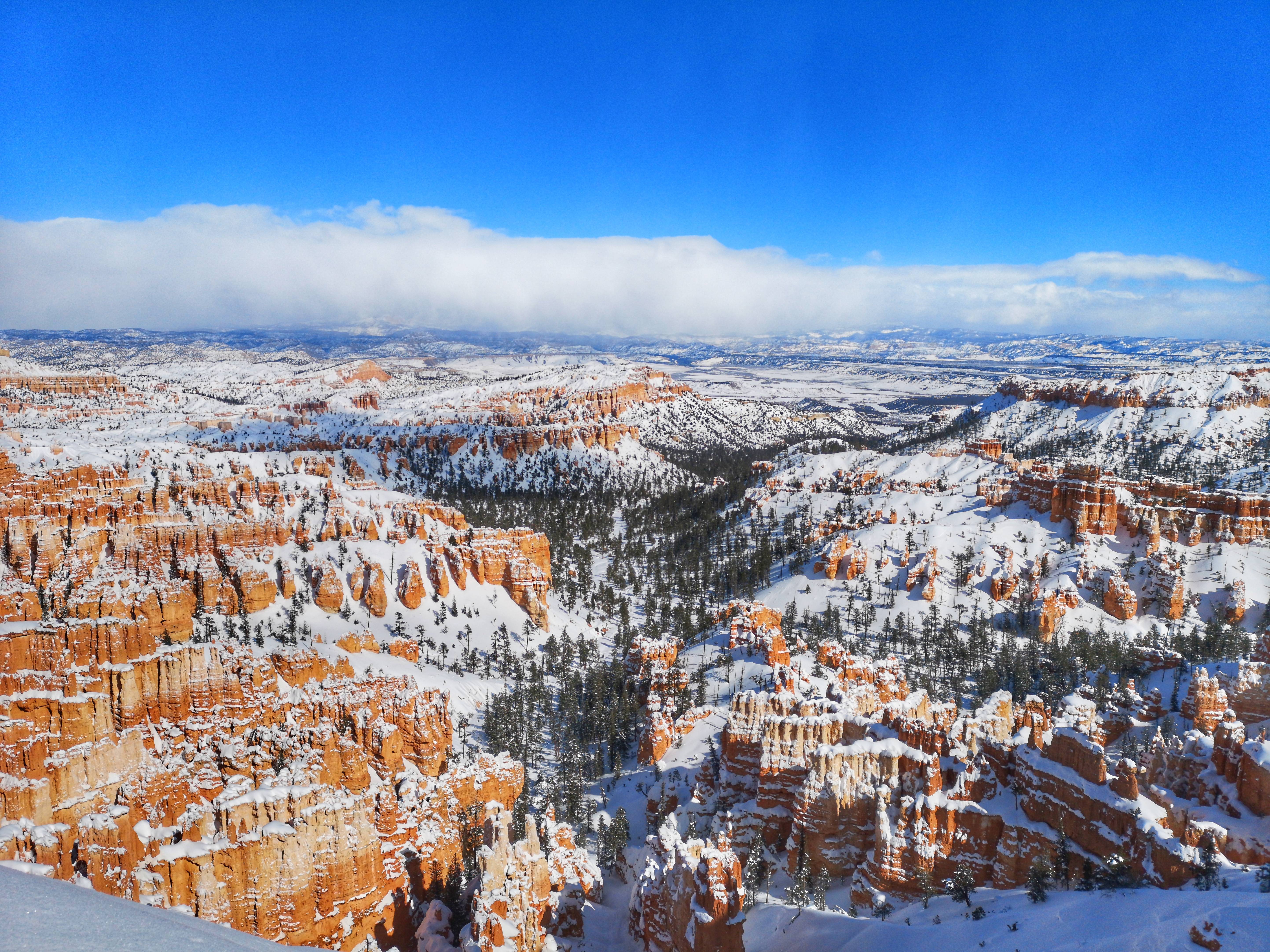 Snow At Bryce Canyon National Park 5k, HD Nature, 4k Wallpaper, Image, Background, Photo and Picture