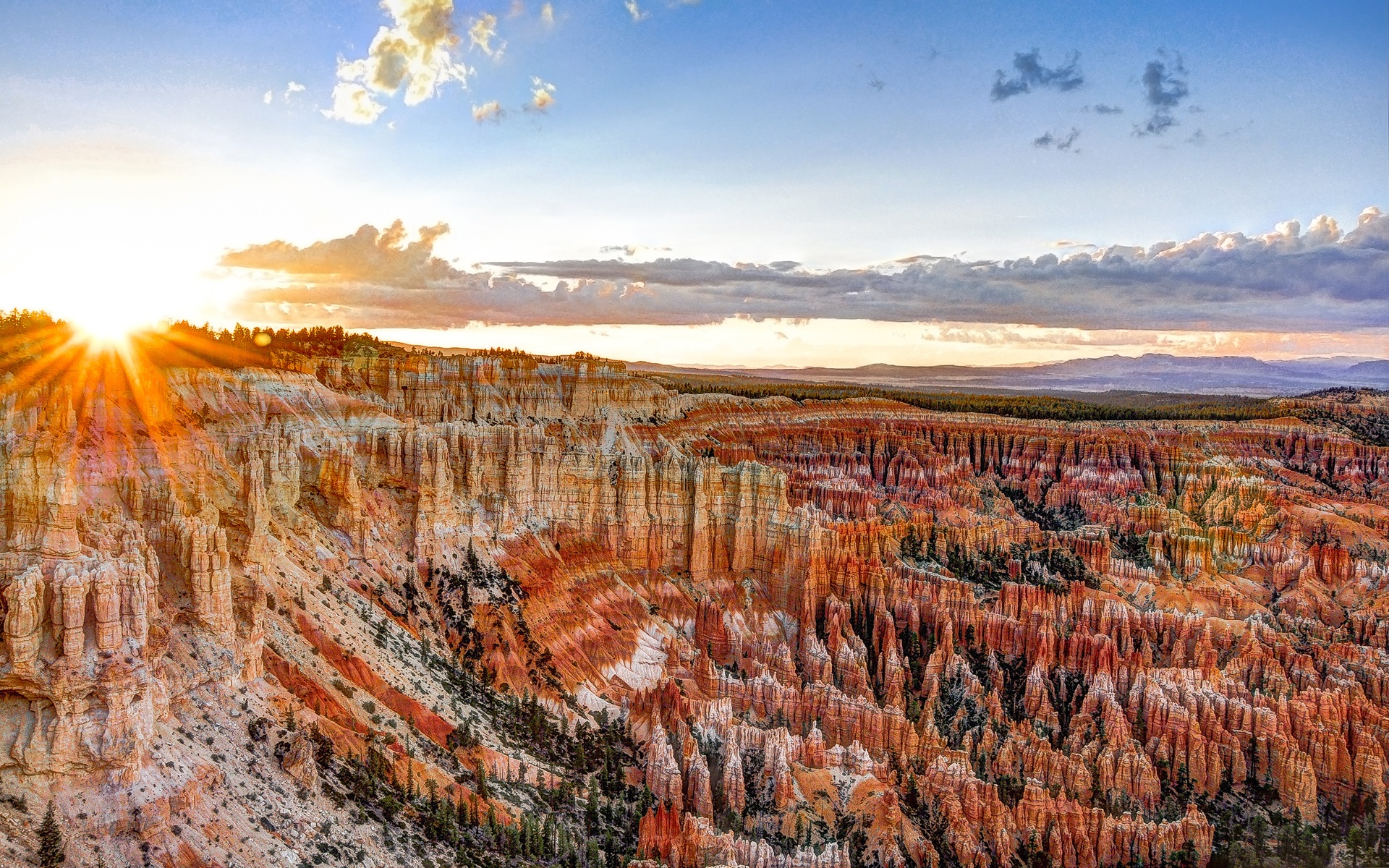 Wallpaper Usa, State Utah, Bryce Canyon National Park HD Wallpaper