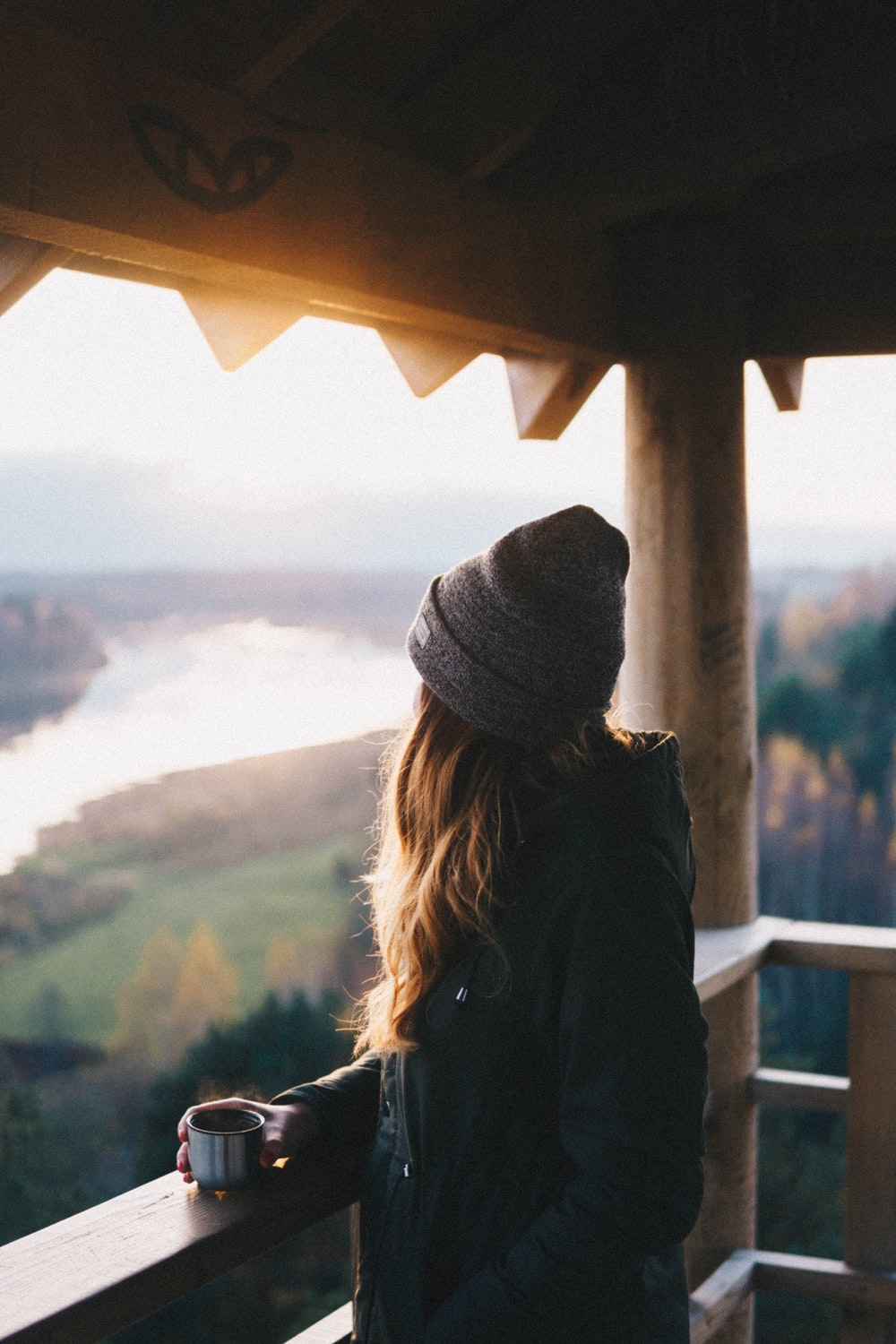 30,Woman Balcony Picture. Download Free Image