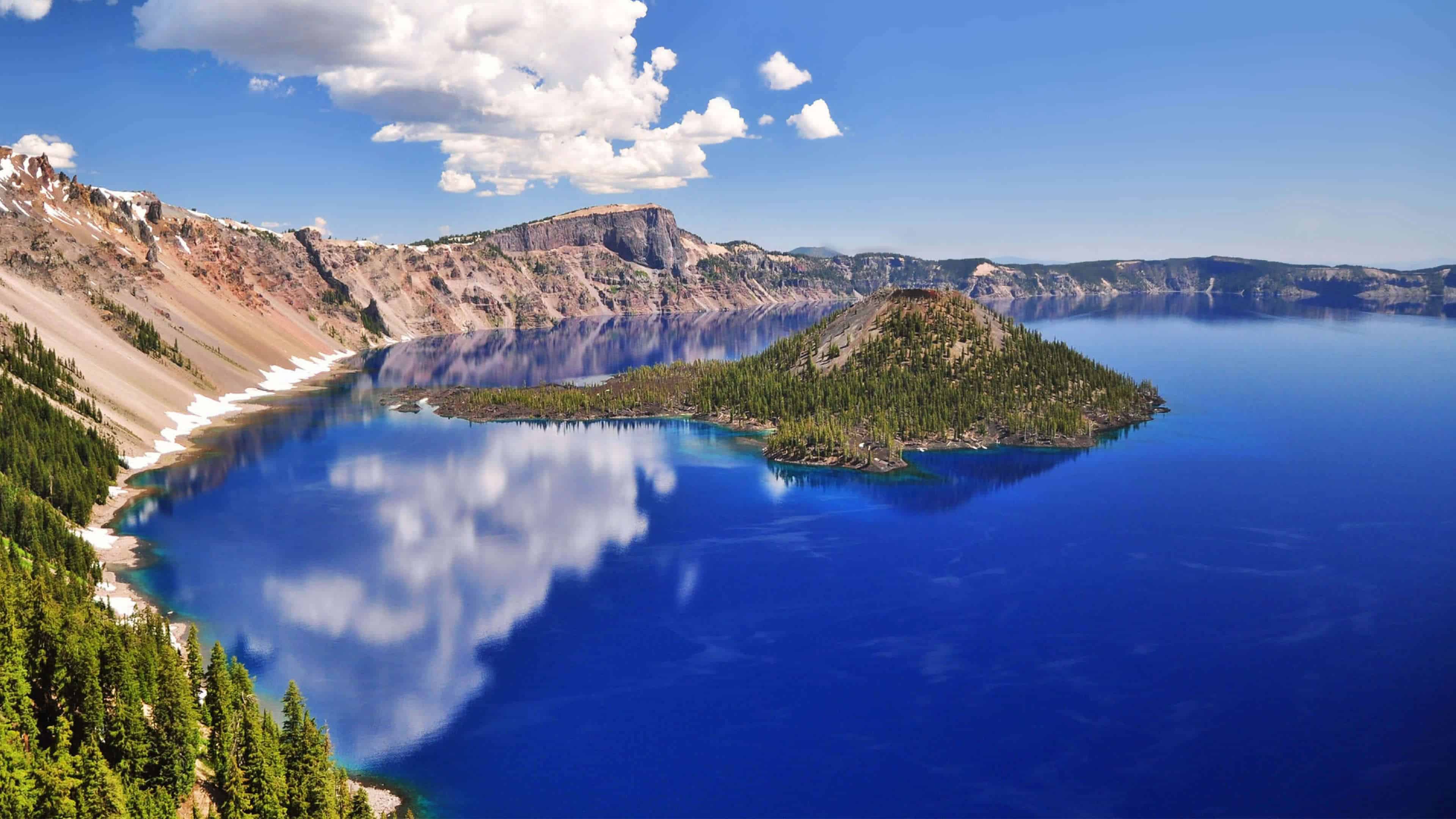 Crater Lake National Park, Oregon, United States UHD 4k Wallpaper