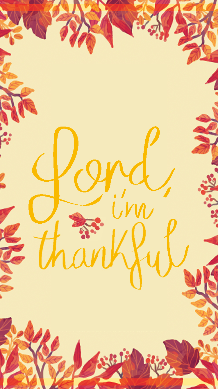 TWO Free Thanksgiving iPhone Wallpaper Clever Sisters
