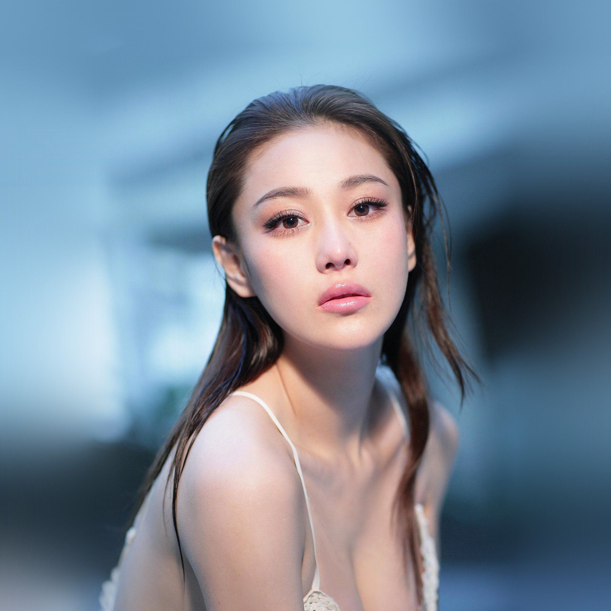 Chinese Girl Hot Model Star iPad Air Wallpaper Free Download
