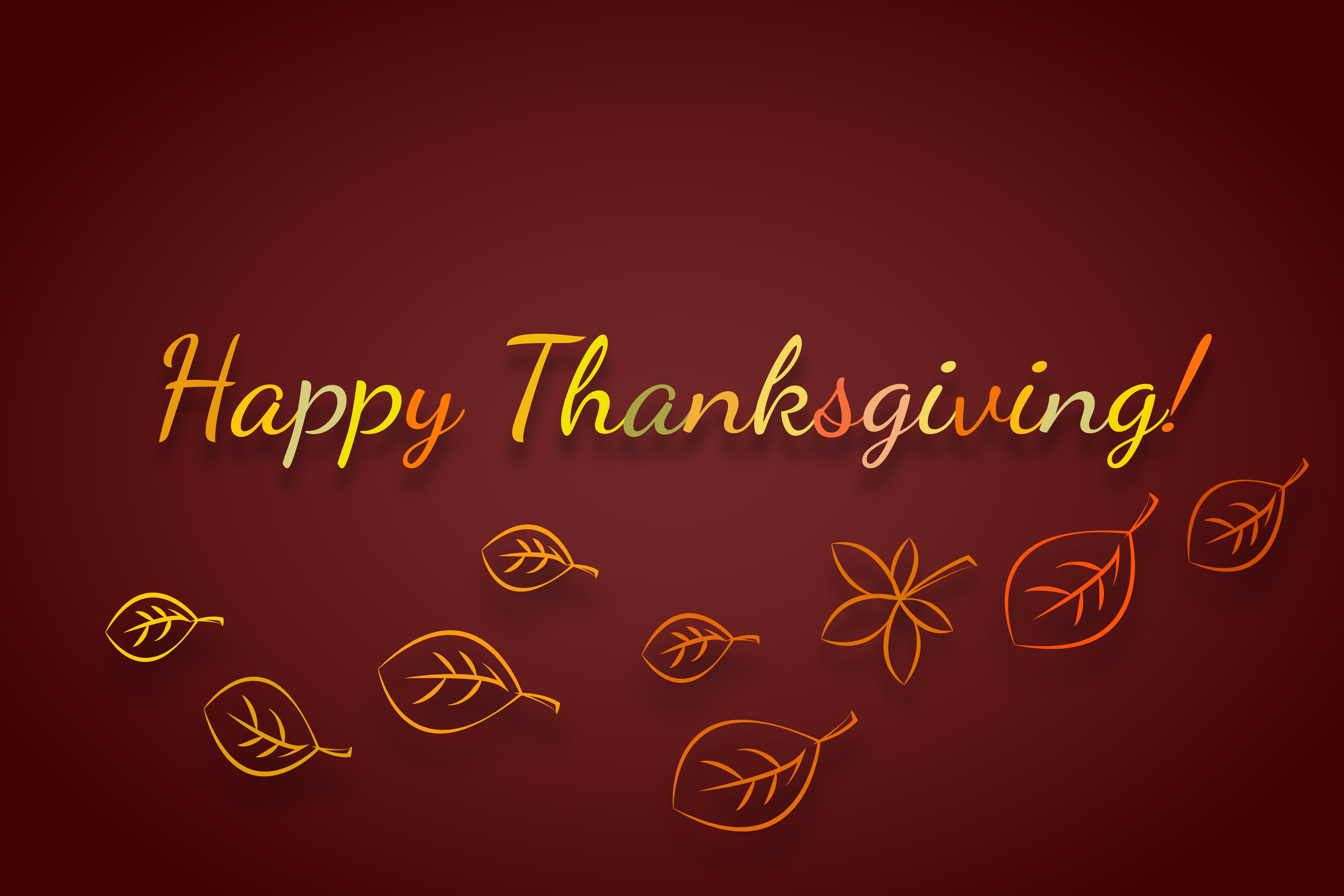 Free Image, thanksgiving, greetings, autumn, greeting, season, decoration, holiday, color, brown, fall, decorative, copyspace, celebration, leaves, happy, frame, background, ornament, text, font, computer wallpaper, graphics, logo, graphic design