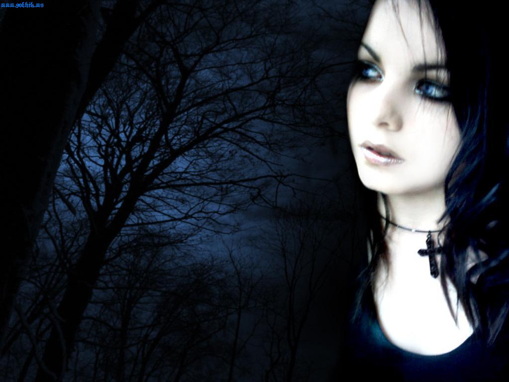 Emo Girl Black Desktop Background Gothic Girl Fantasy Art HD Wallpaper
