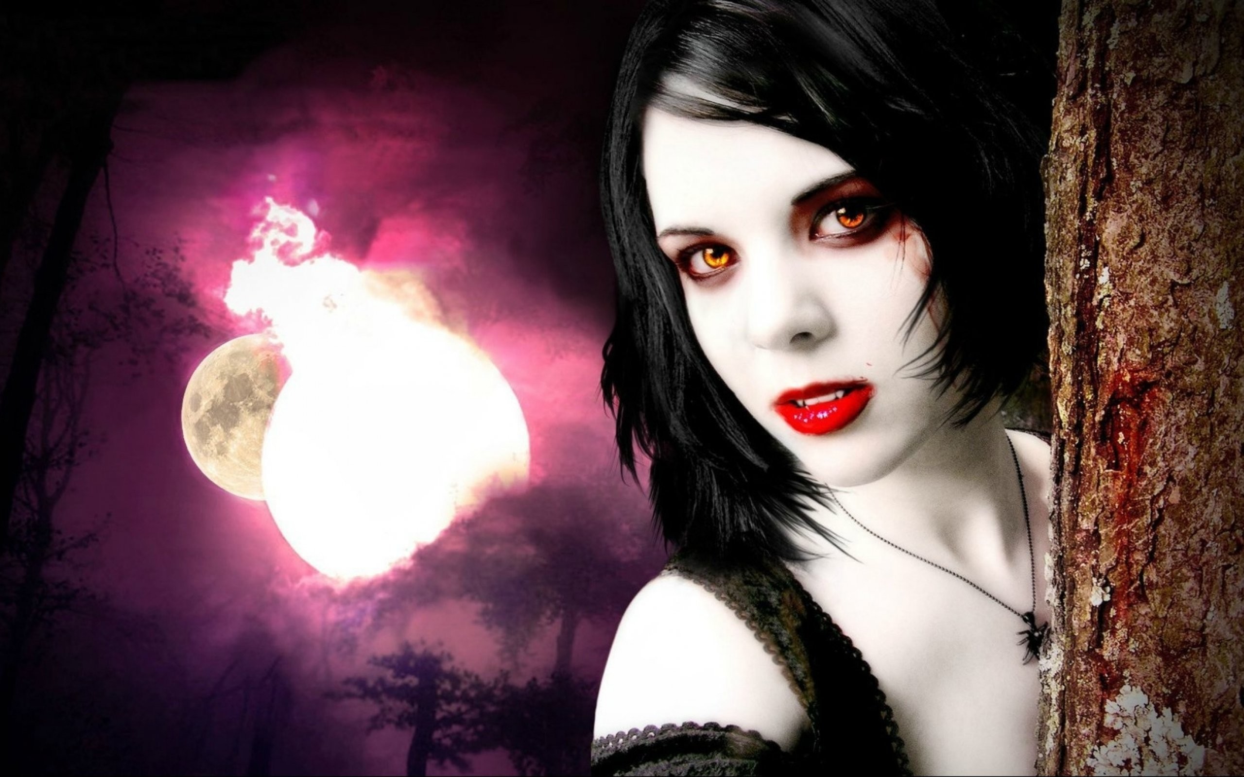 Fantasy Artwork Art Dark Vampire Gothic Girl Girls Gothic Girl Blood