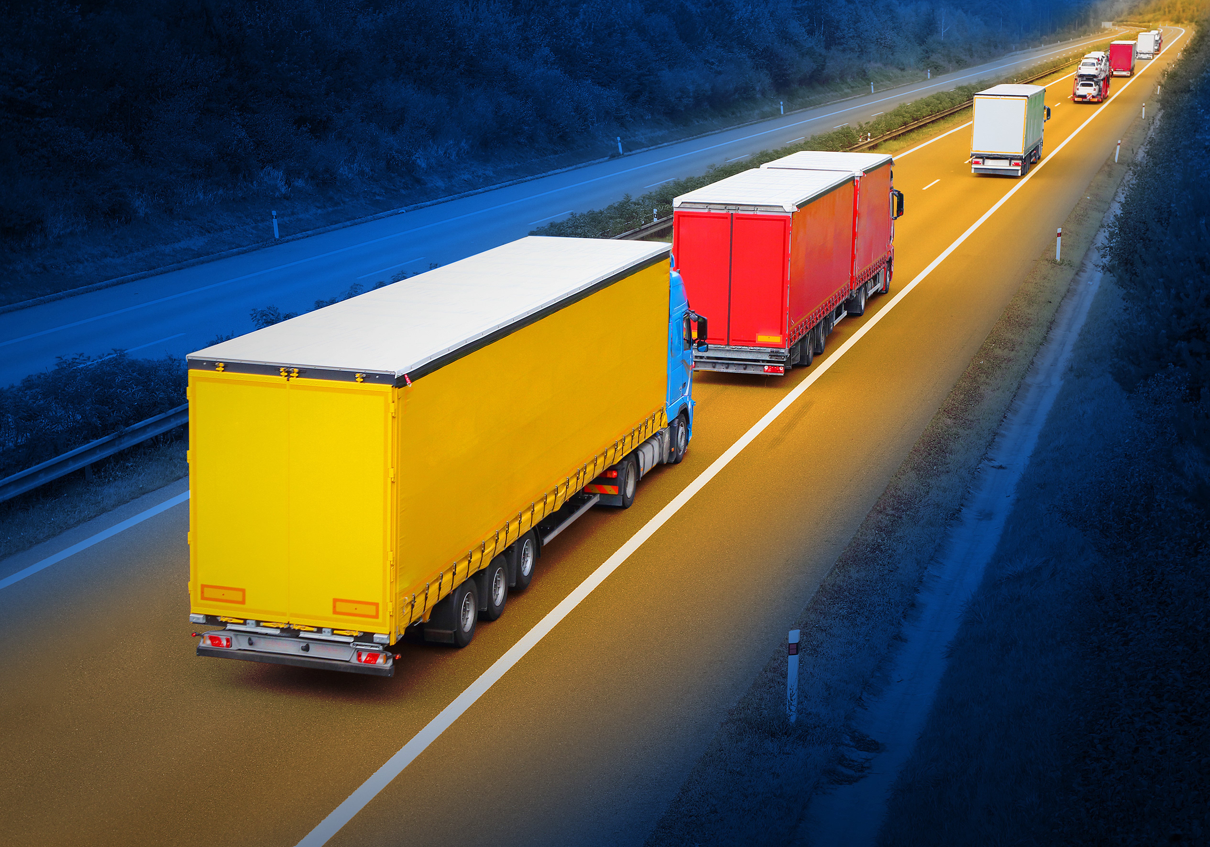 4K, 5K, Trucks, Roads. Mocah HD Wallpaper