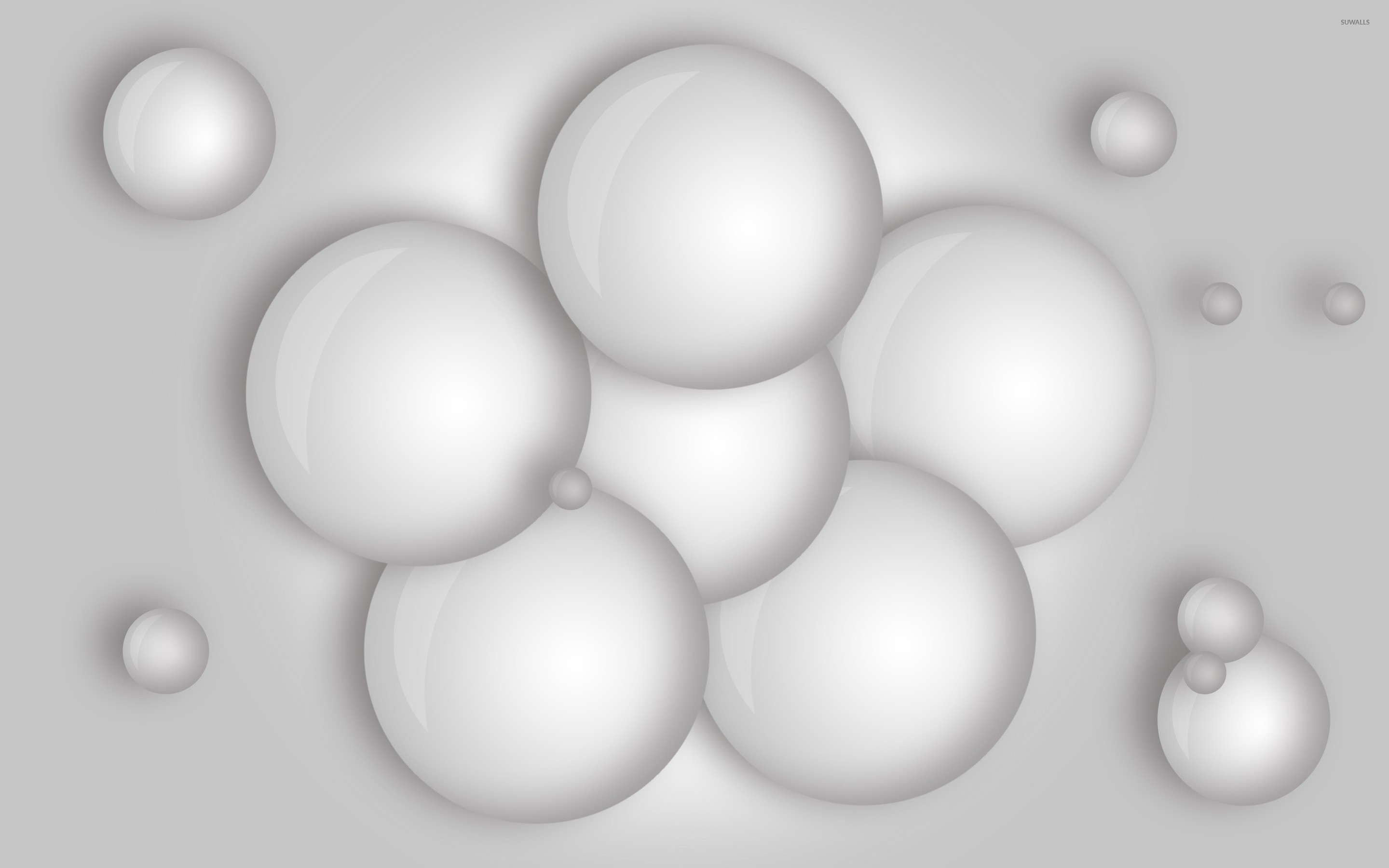 White balls wallpaper wallpaper