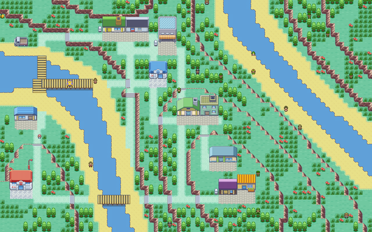 Random Pokemon Map Generator