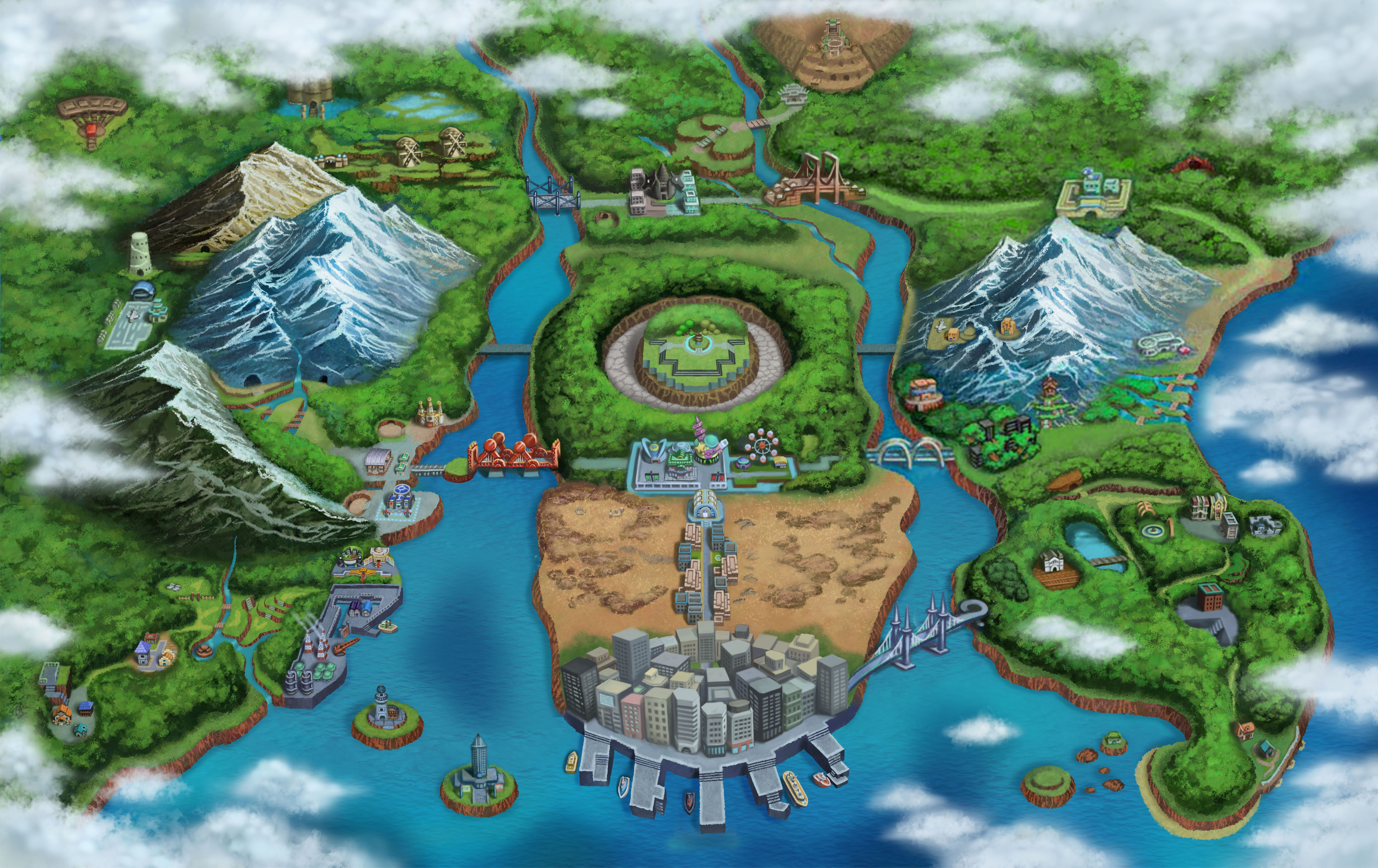 Free download Unova Region Full Map by JcFerggy [5576x3515] for your Desktop, Mobile & Tablet. Explore Unova Wallpaper