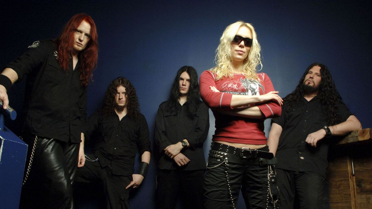 Arch enemy groups bands heavy metal death hard rock music entertainment Angela Gossow wallpaperx1080