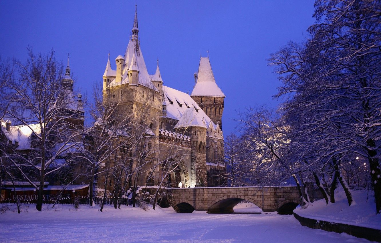 Budapest Winter Wallpaper