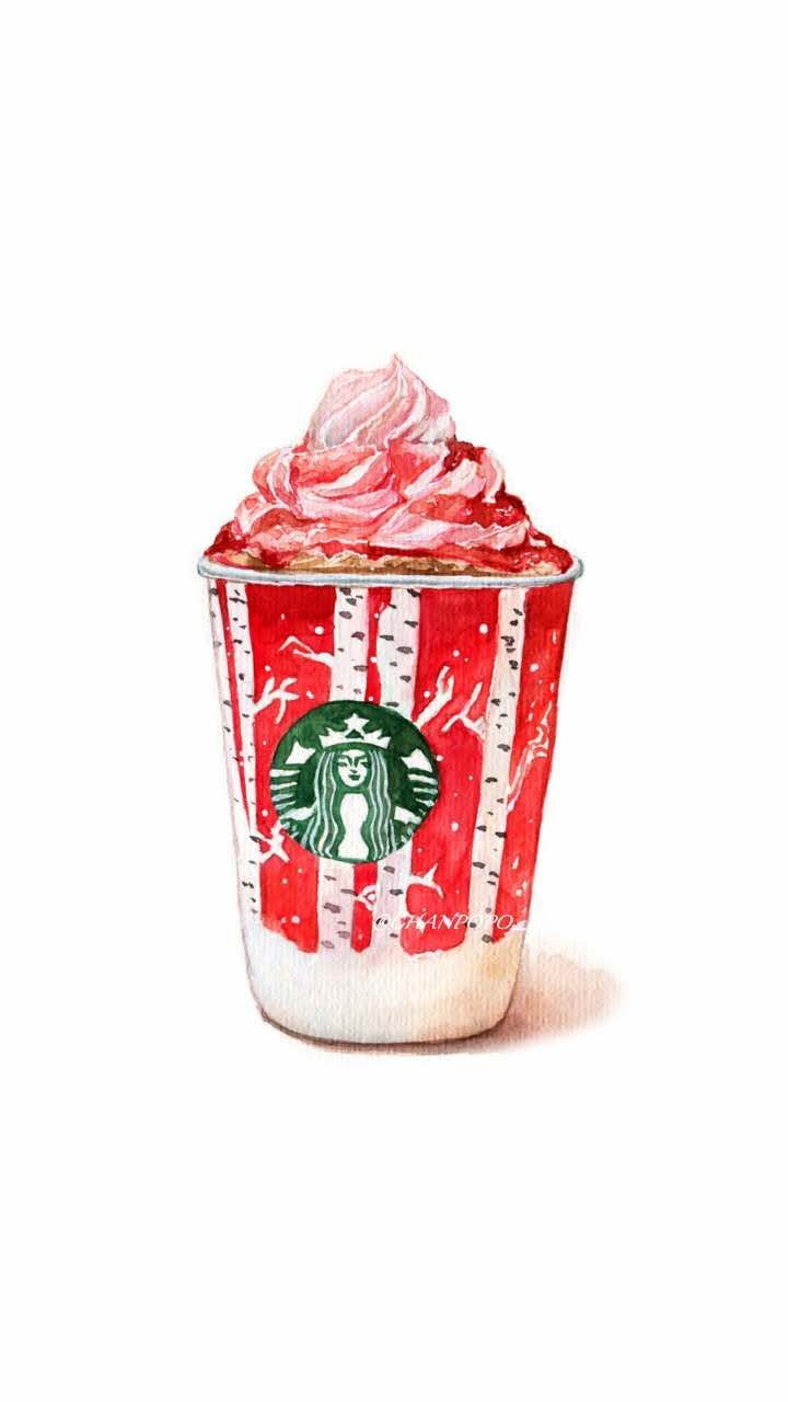 Starbucks Wallpper. Starbucks wallpaper, Starbucks illustration, Coffee wallpaper