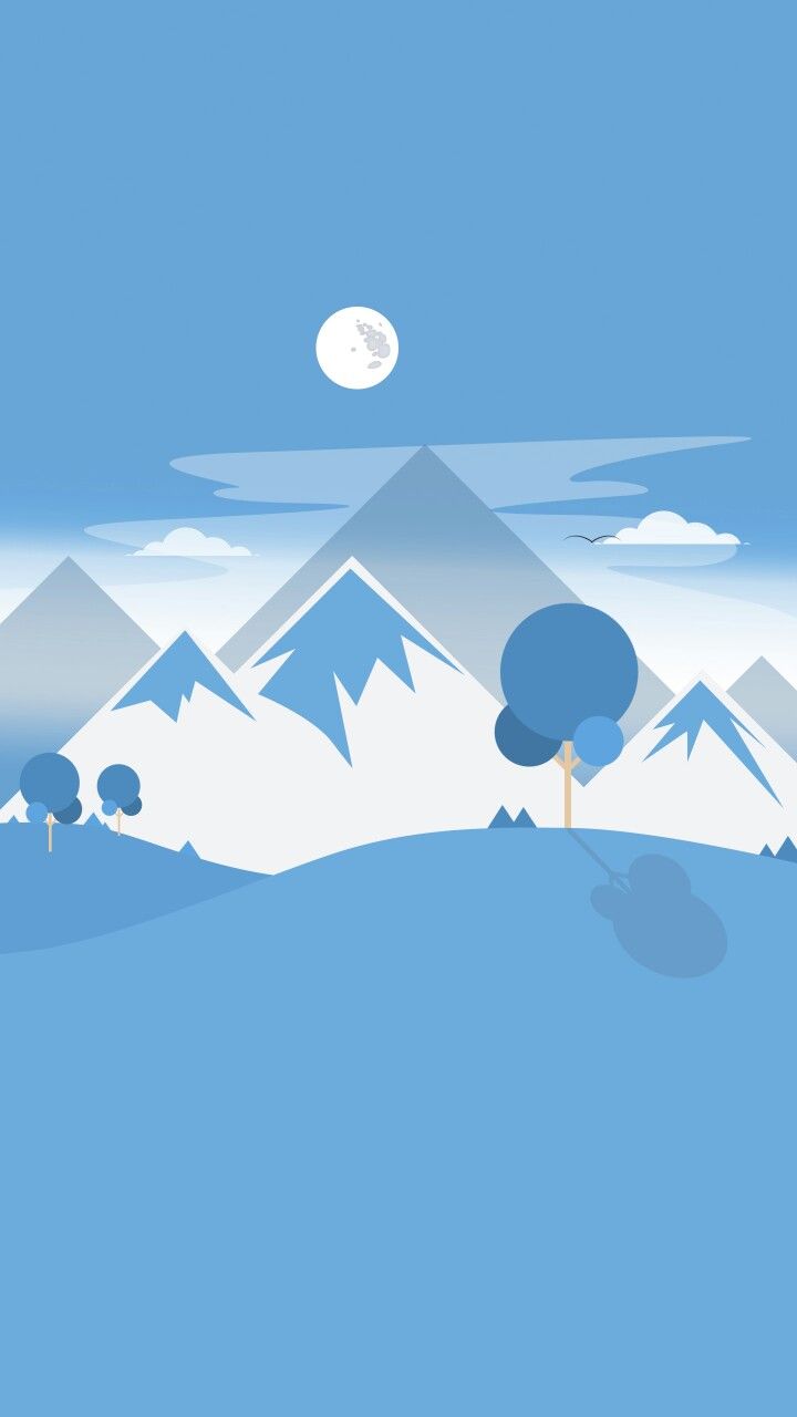 Simple Minimalistic Wallpaper Best Phone Background Wallpaper Winter HD Wallpaper