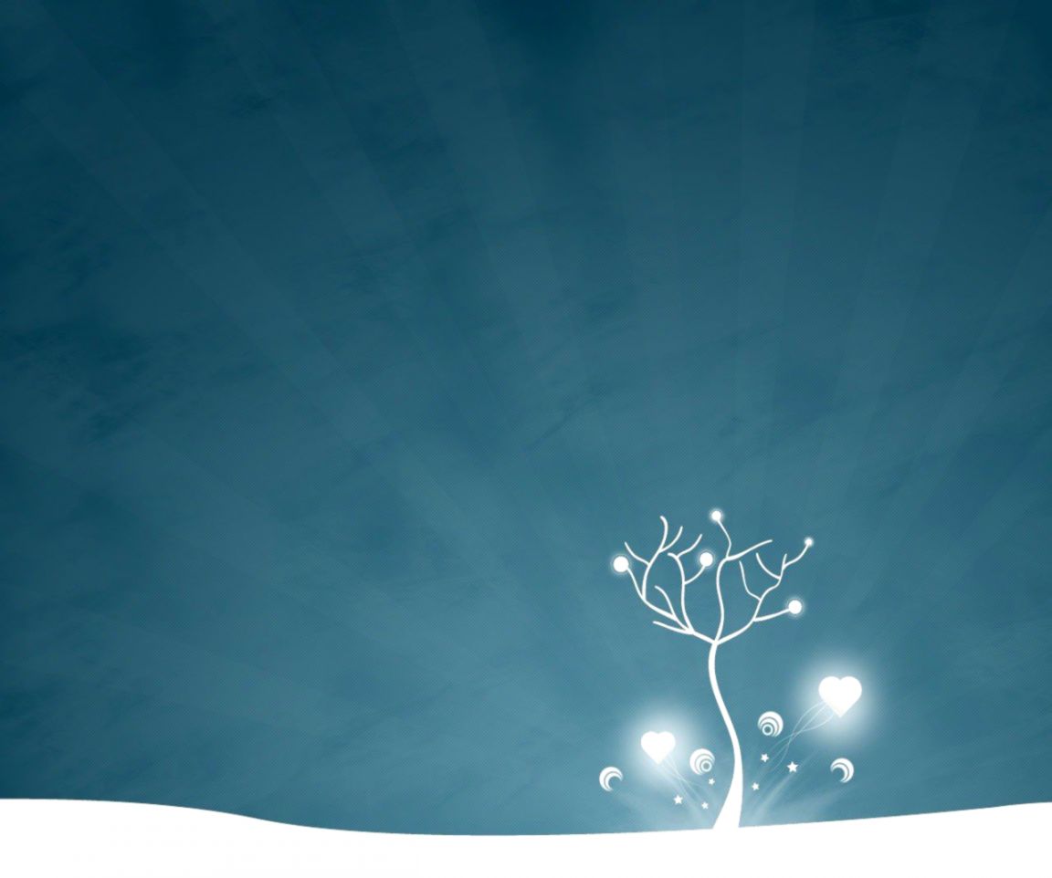 Simplicity Simple Tree Snow Winter Love Line Rays HD Of Life