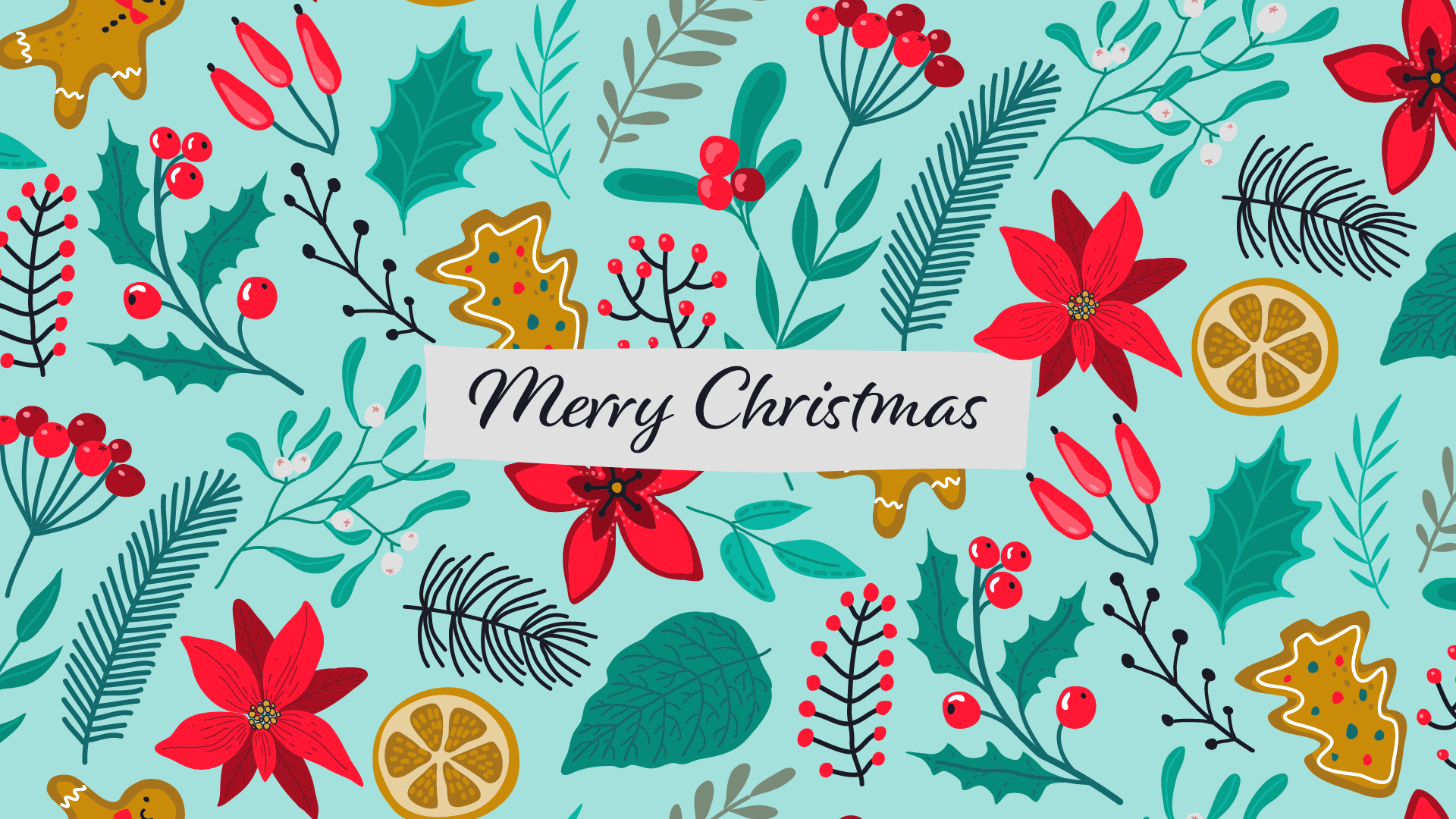Free Cute Christmas Wallpaper for Laptops and Devices