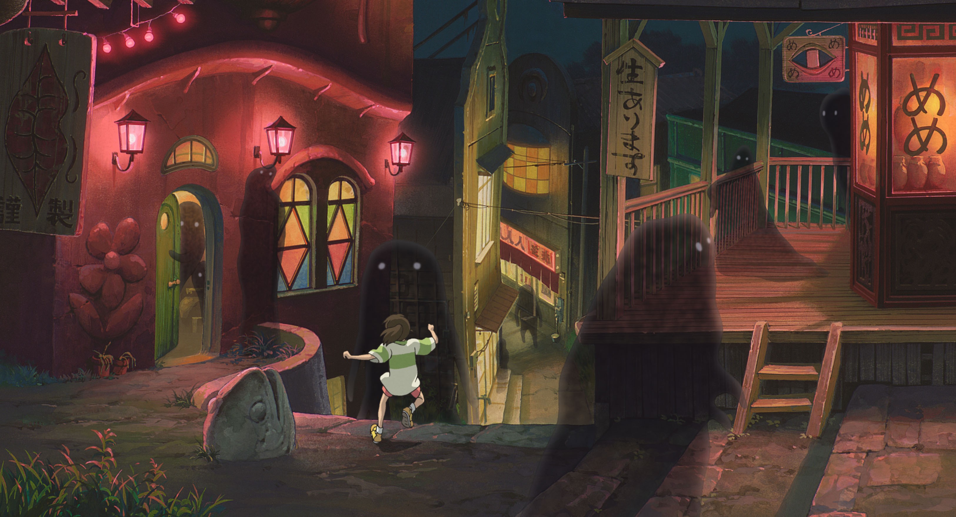 Wallpaper, anime girls, Spirited Away, Studio Ghibli, games, screenshot, pc game 3250x1757
