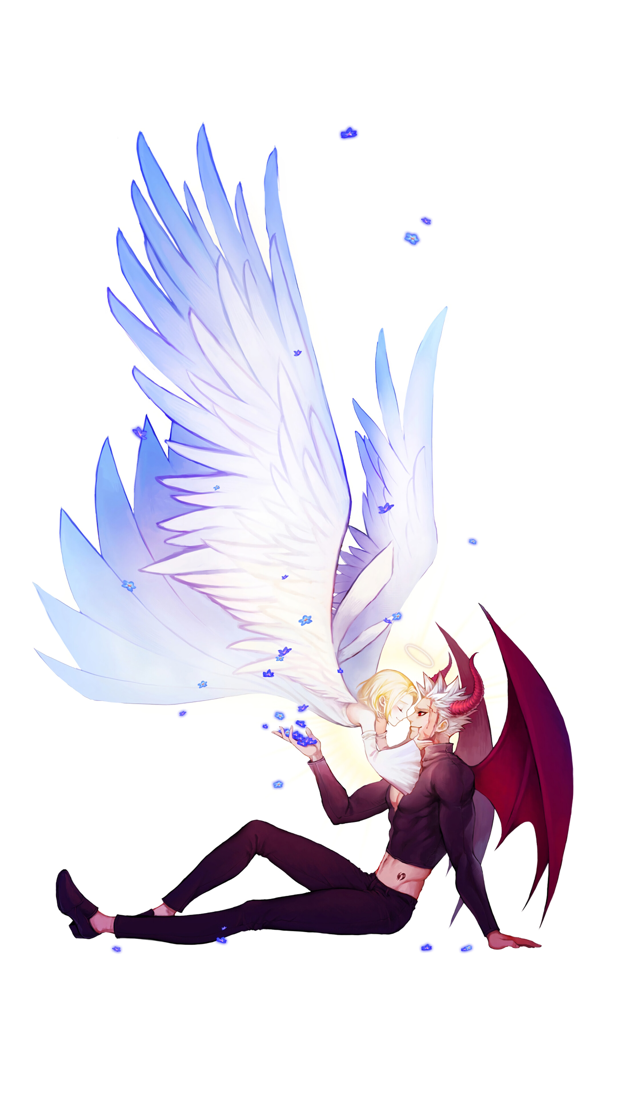 Ban, Elaine, Wings, Nanatsu no Taizai, 4K phone HD Wallpaper, Image, Background, Photo and Picture. Mocah HD Wallpaper