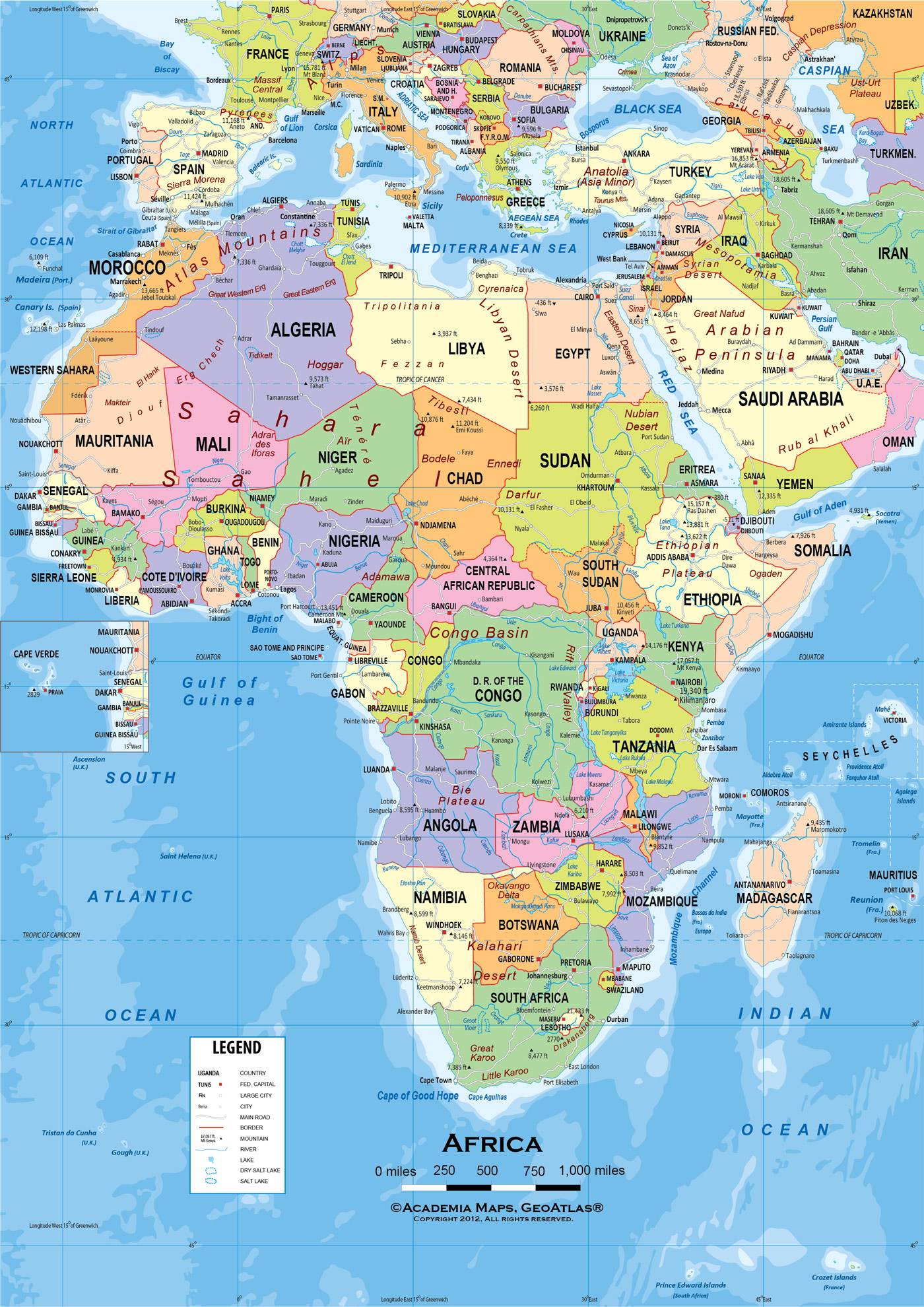 African Map Wallpapers Wallpaper Cave