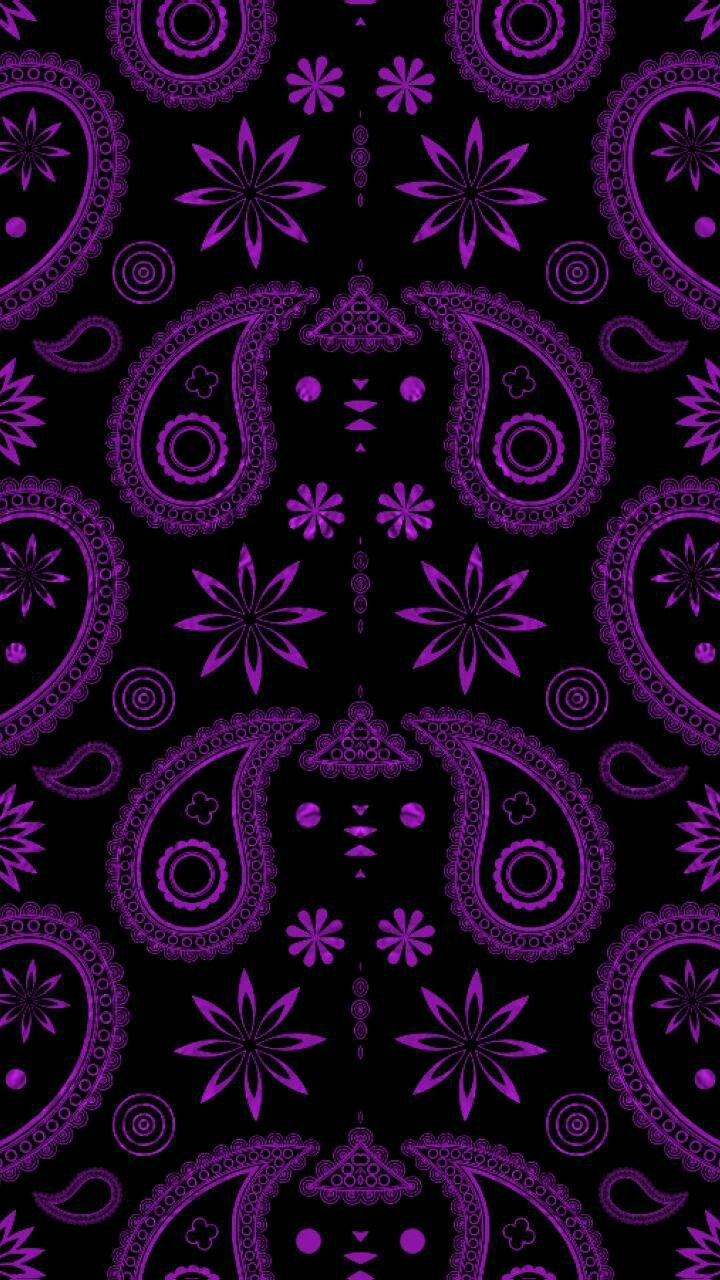 41 Purple Paisley Wallpaper  WallpaperSafari