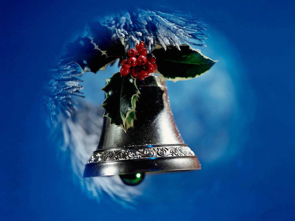 Christmas Bells Silver Wallpapers - Wallpaper Cave