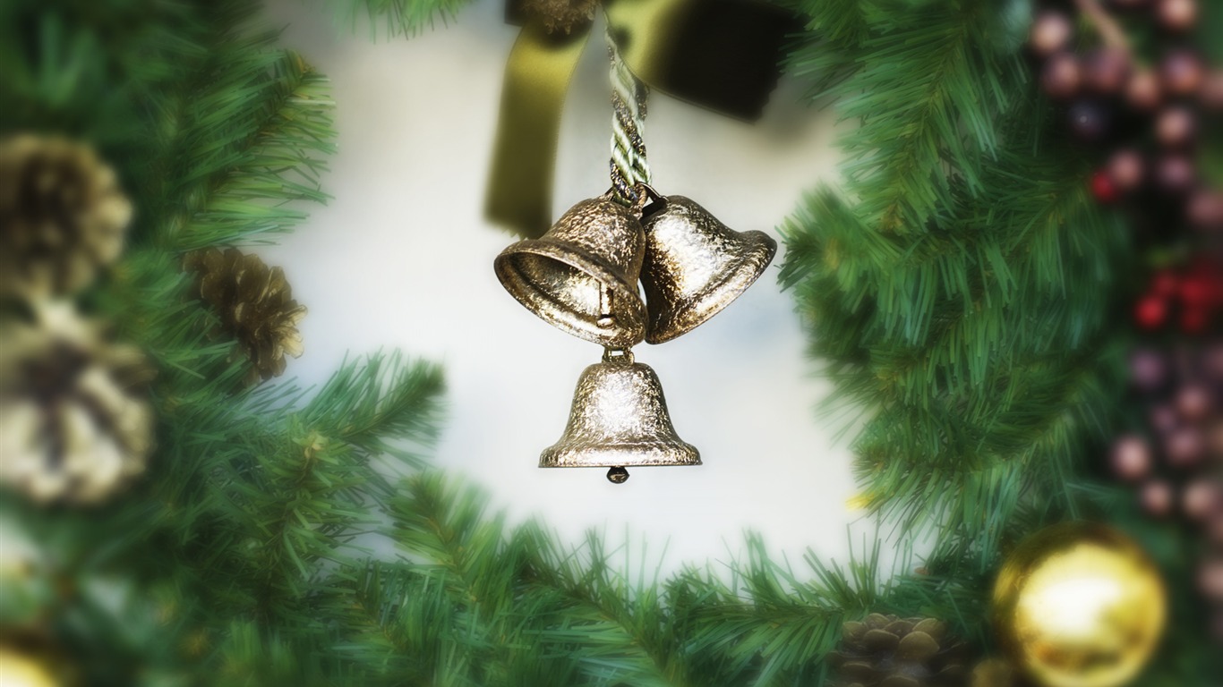 Christmas Bells Silver Wallpapers - Wallpaper Cave
