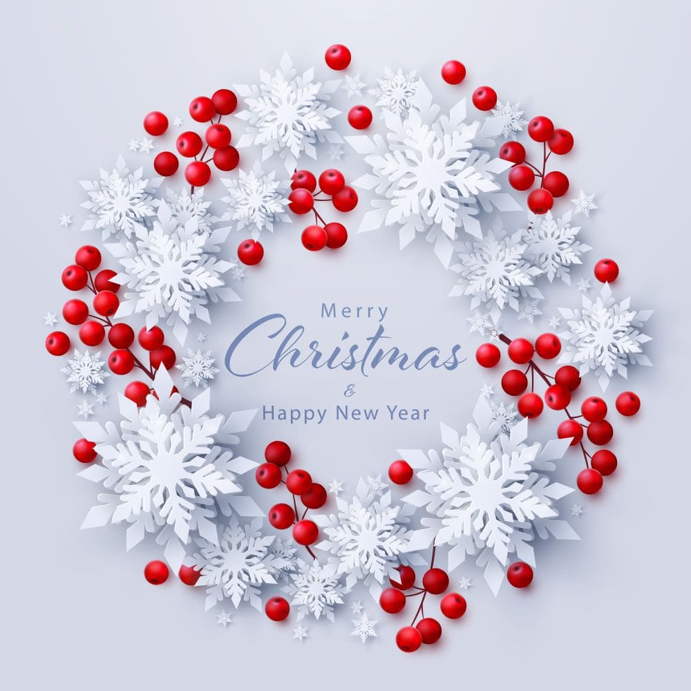 Merry Christmas Flowers Wallpapers - Wallpaper Cave