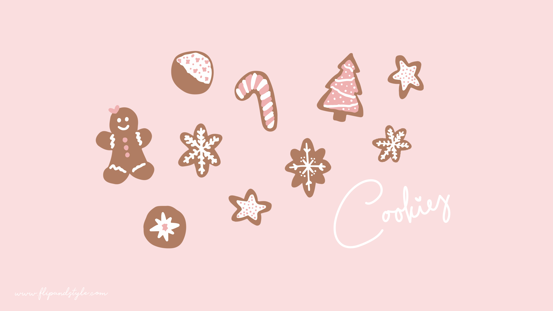 Pink Aesthetic Christmas Laptop Wallpapers Wallpaper Cave