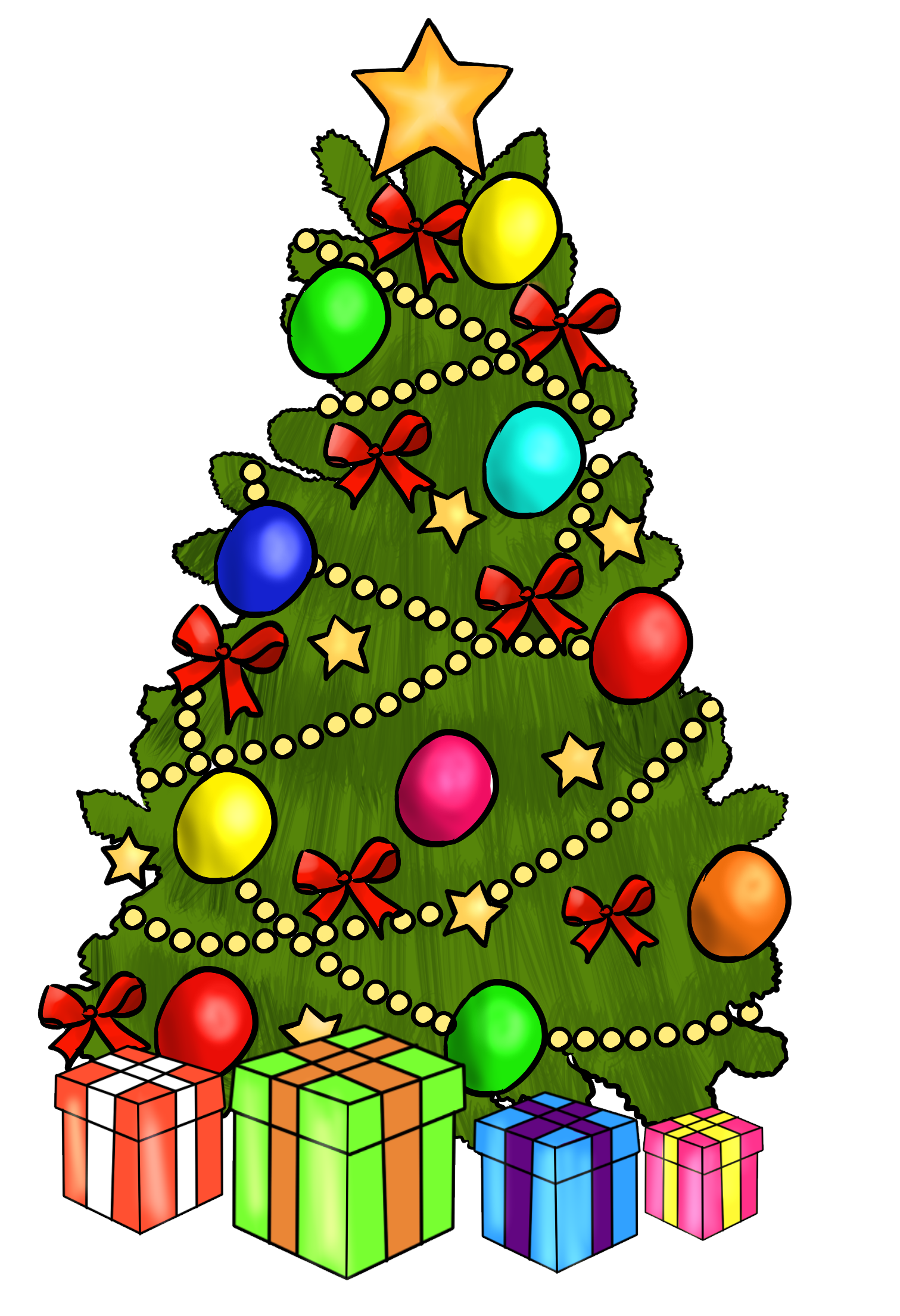 Free Cartoon Picture Of Christmas Presents, Download Free Cartoon Picture Of Christmas Presents png image, Free ClipArts on Clipart Library