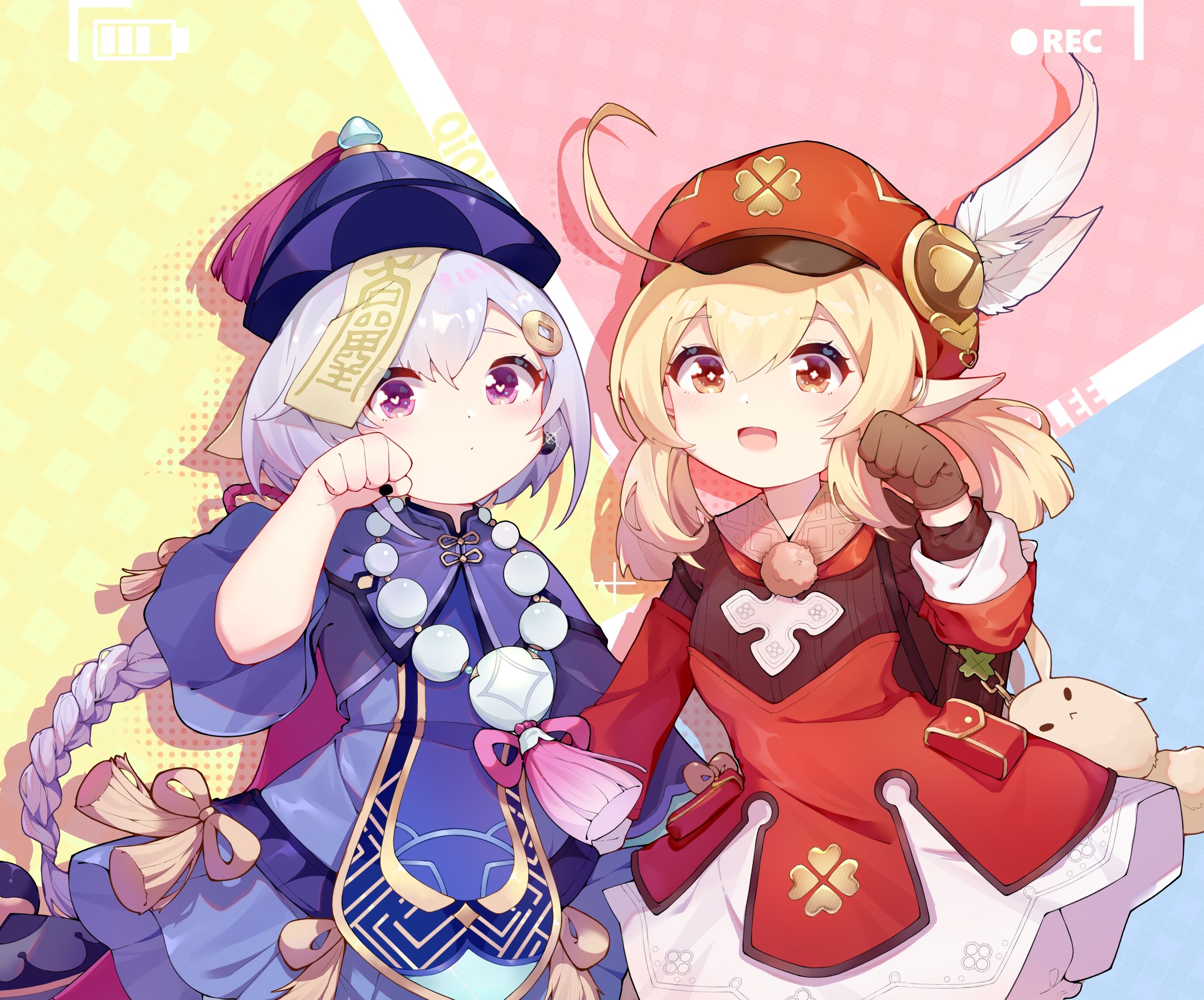 Qiqi Klee Genshin Impact Friend Wallpaper, HD Games 4K Wallpaper, Image, Photo and Background Den. Chibi anime kawaii, Impact, Kawaii anime