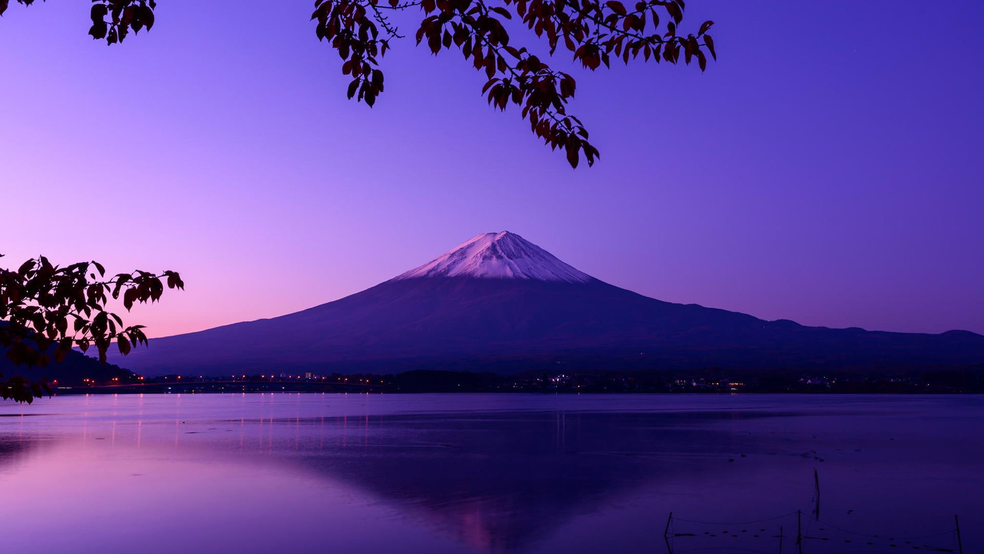 Mount Fuji, Japan Mount Fuji #Japan #landscape calm waters #violet #lake clear sky P #wallpaper #hdwallpaper #desk. Japan landscape, Mount fuji, Wallpaper pc