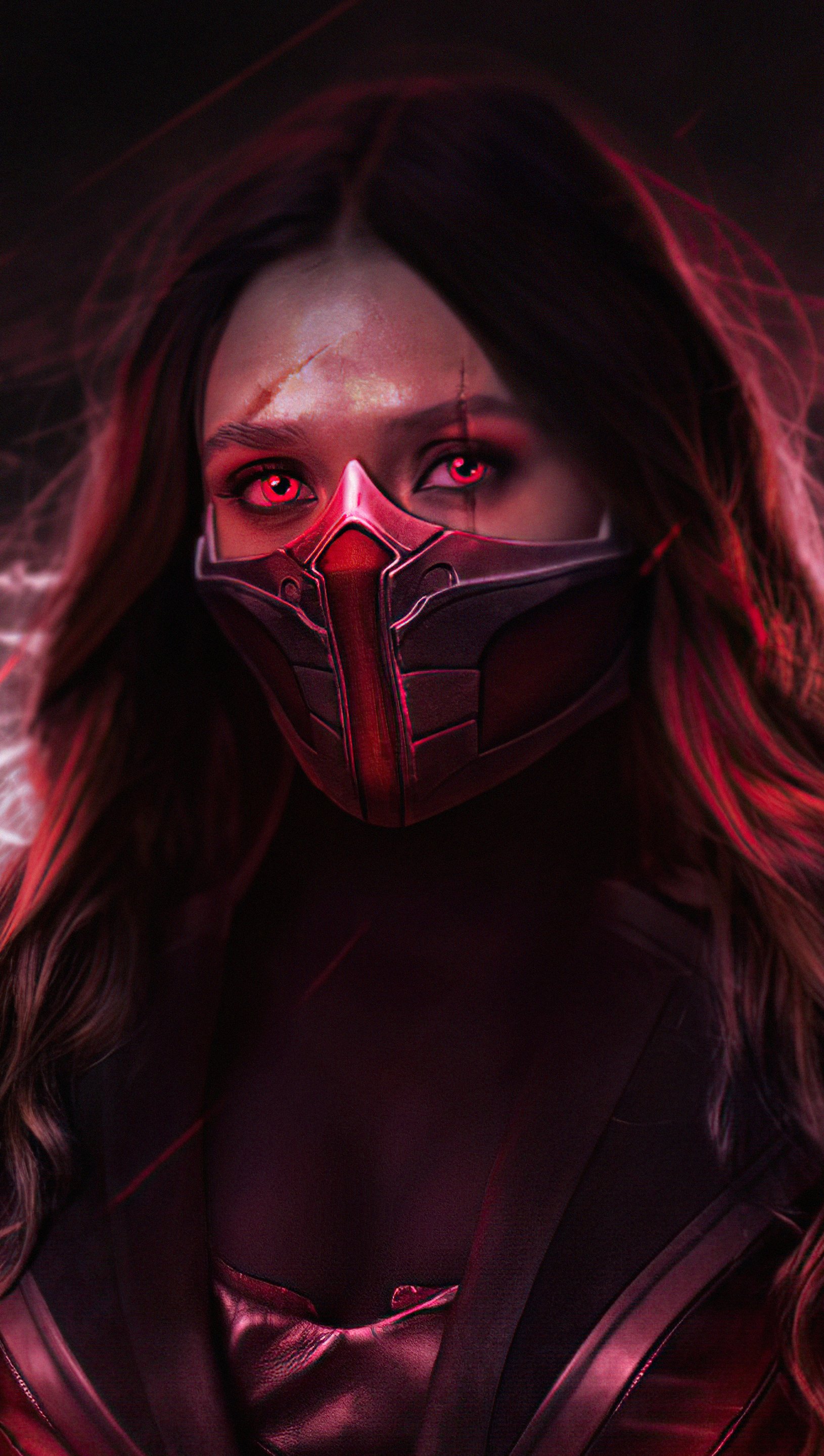 Wanda Scarlet Witch Wallpaper 5k Ultra HD