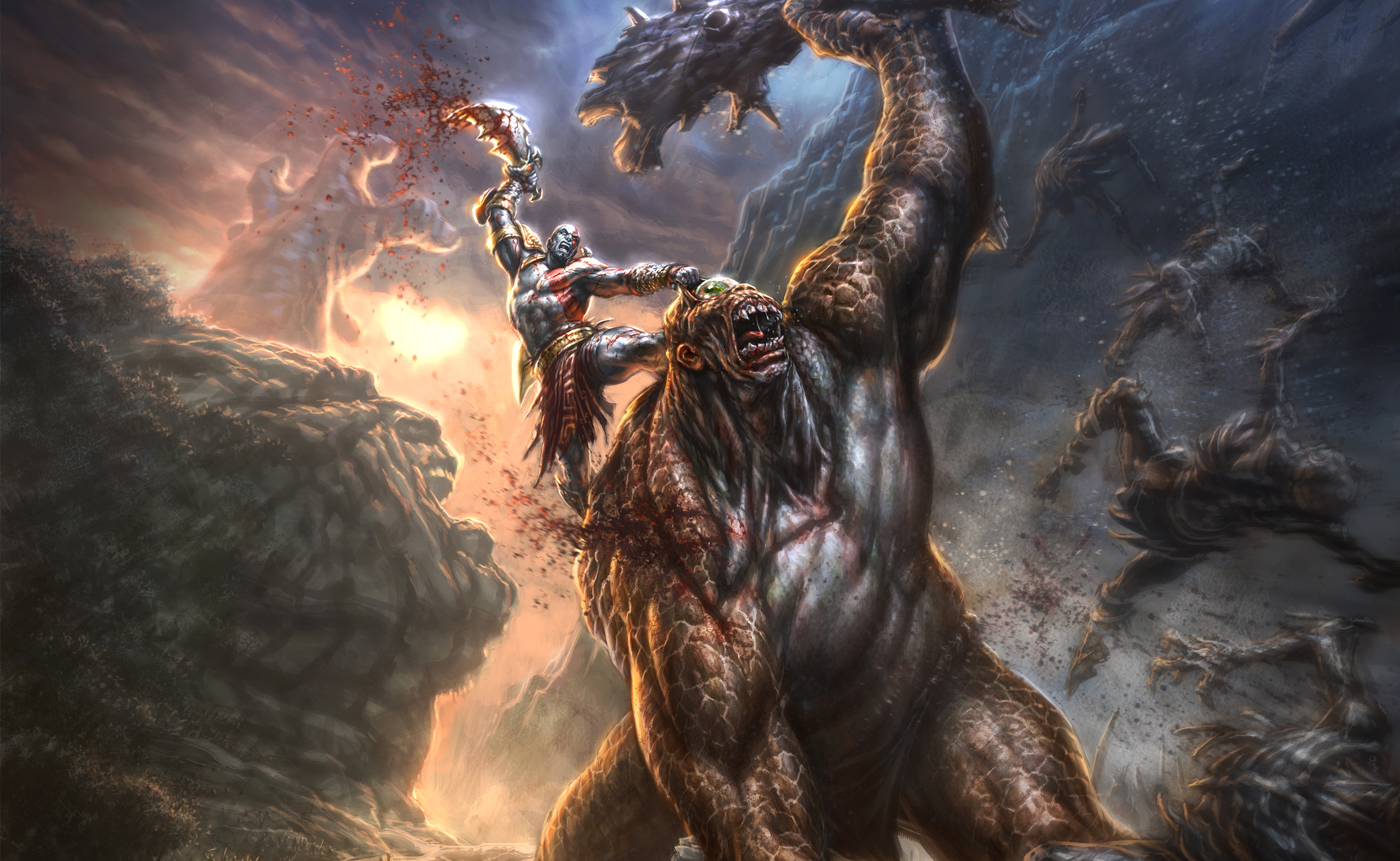 Greek Gods Background HD