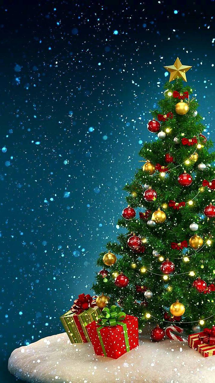 Christmas Trees Aesthetic Wallpapers - Wallpaper Cave