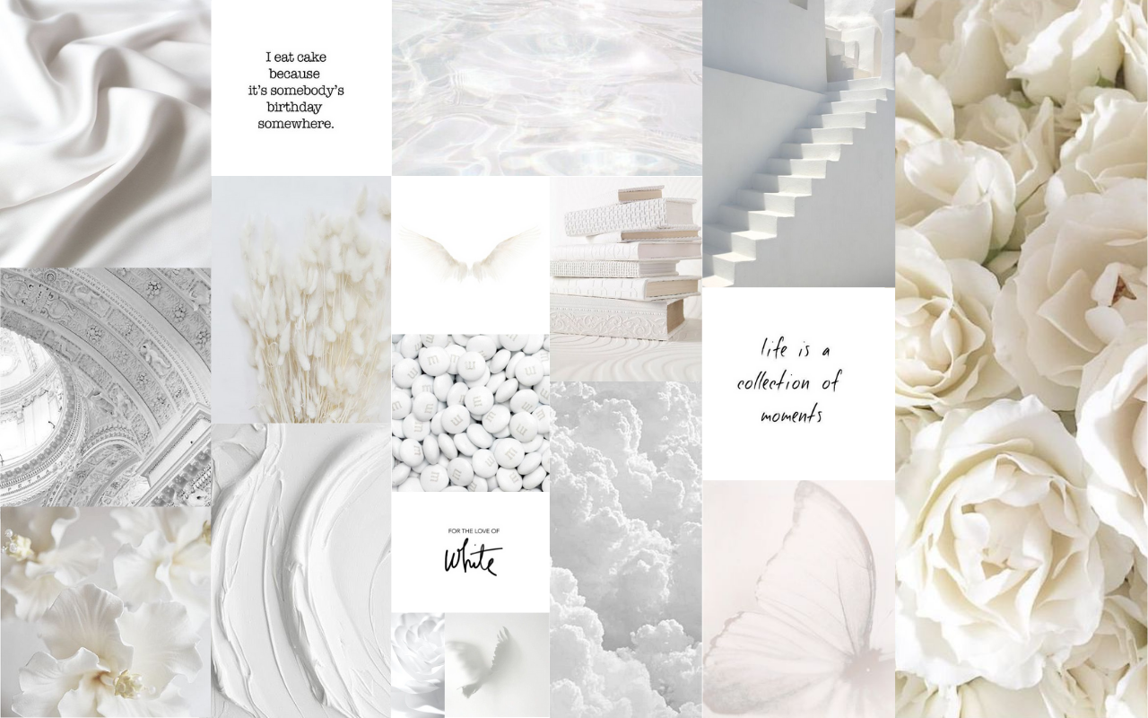 Wallpaper white aesthetic. Macbook wallpaper, Aesthetic desktop wallpaper, Desktop wallpaper macbook