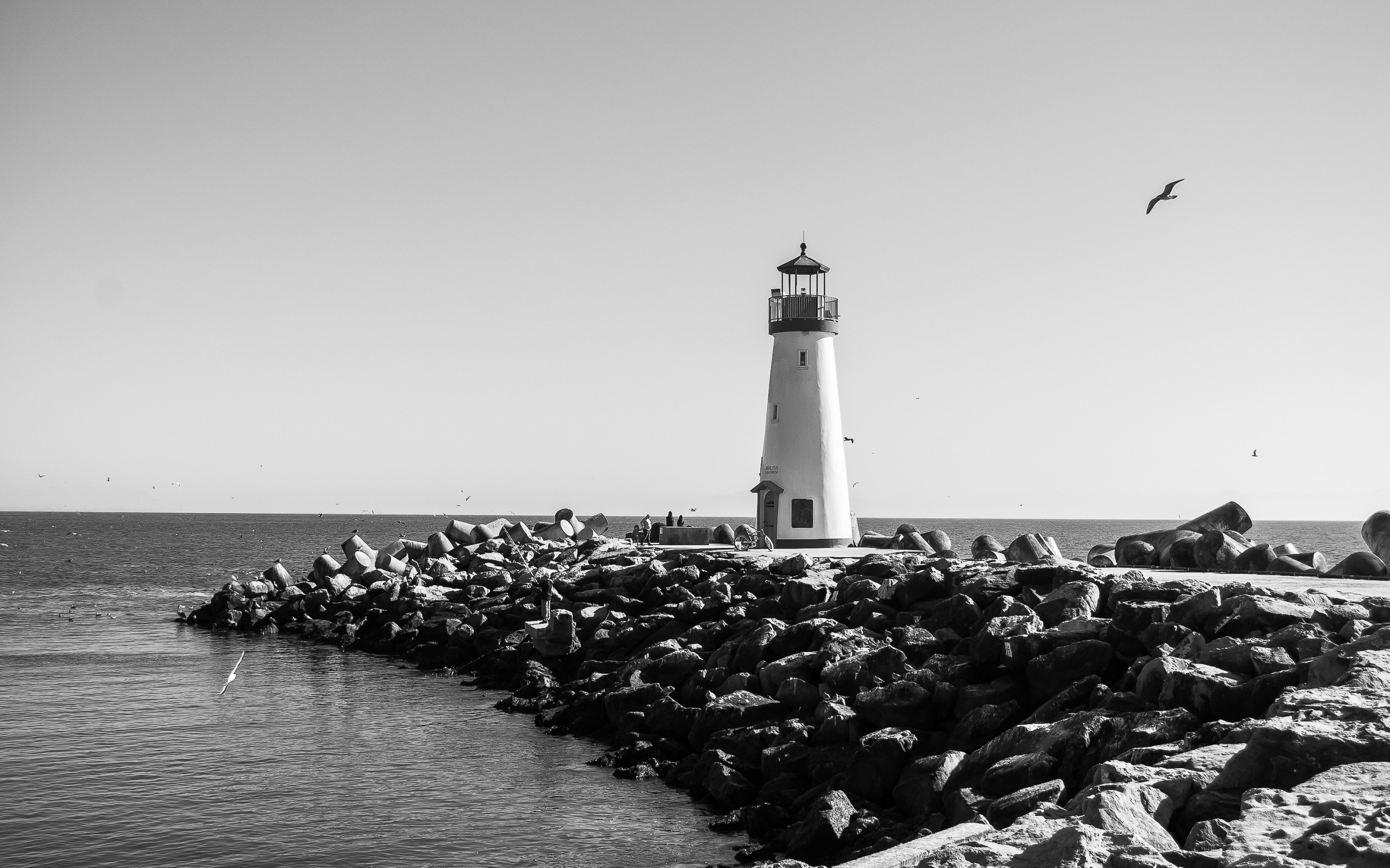 Black and White Lighthouse Wallpaper for Desktop and Mobiles 13 Retina Macbook Pro