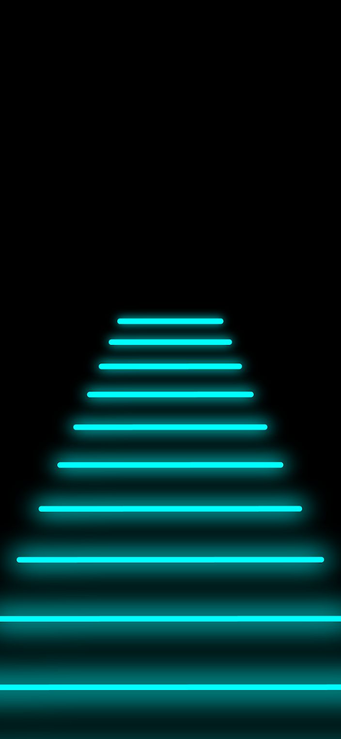 Oled background neon lines